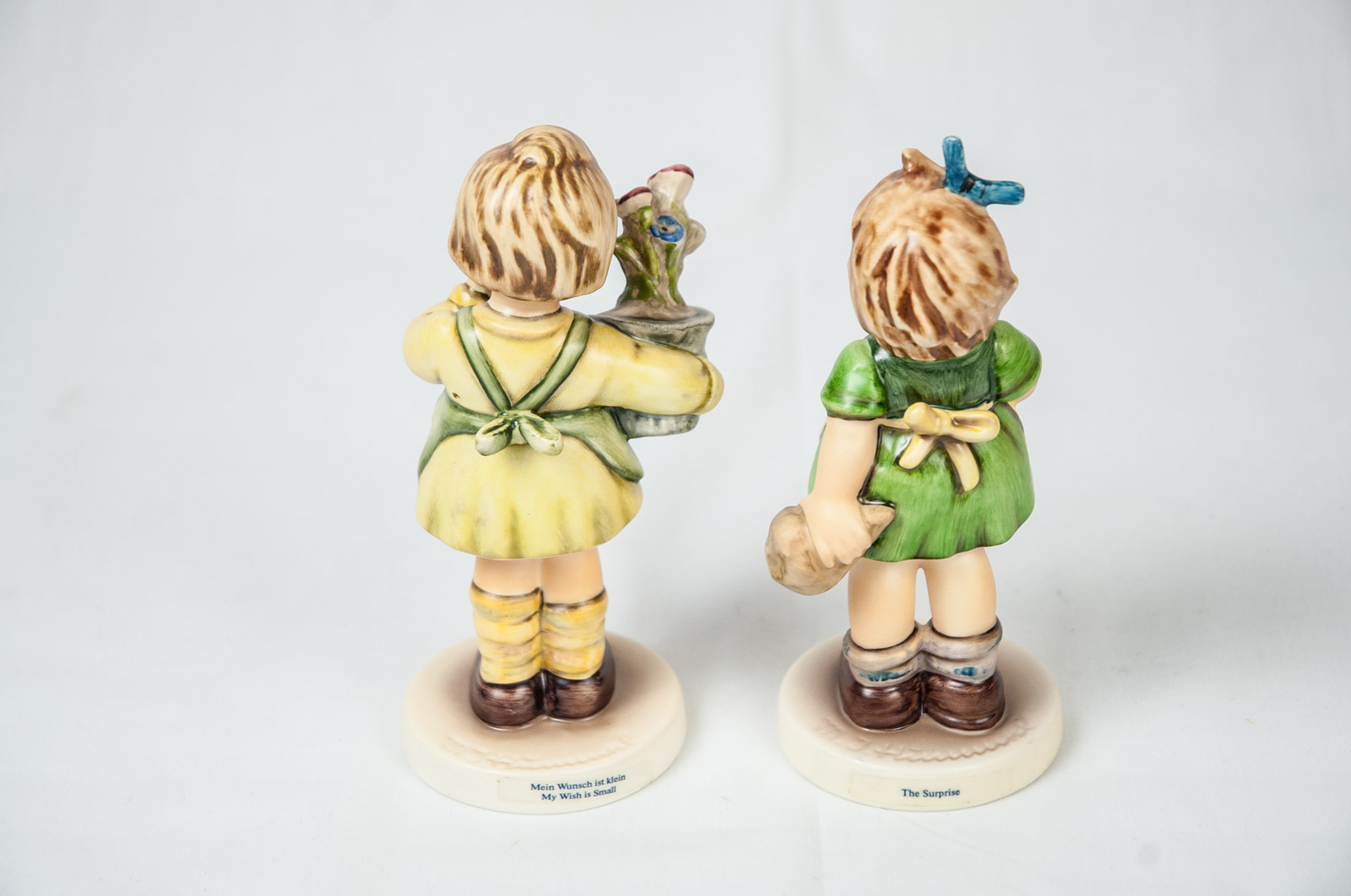 Hummel Figurines Including "My Wish is Small" and "The Surprise"