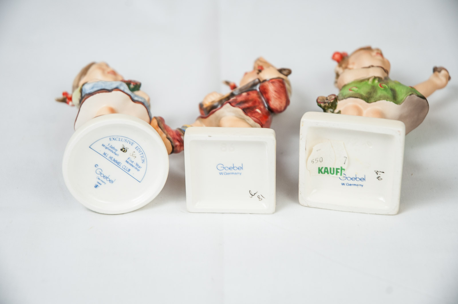 Hummel Figurines Including "My Wish is Small" and "The Surprise"