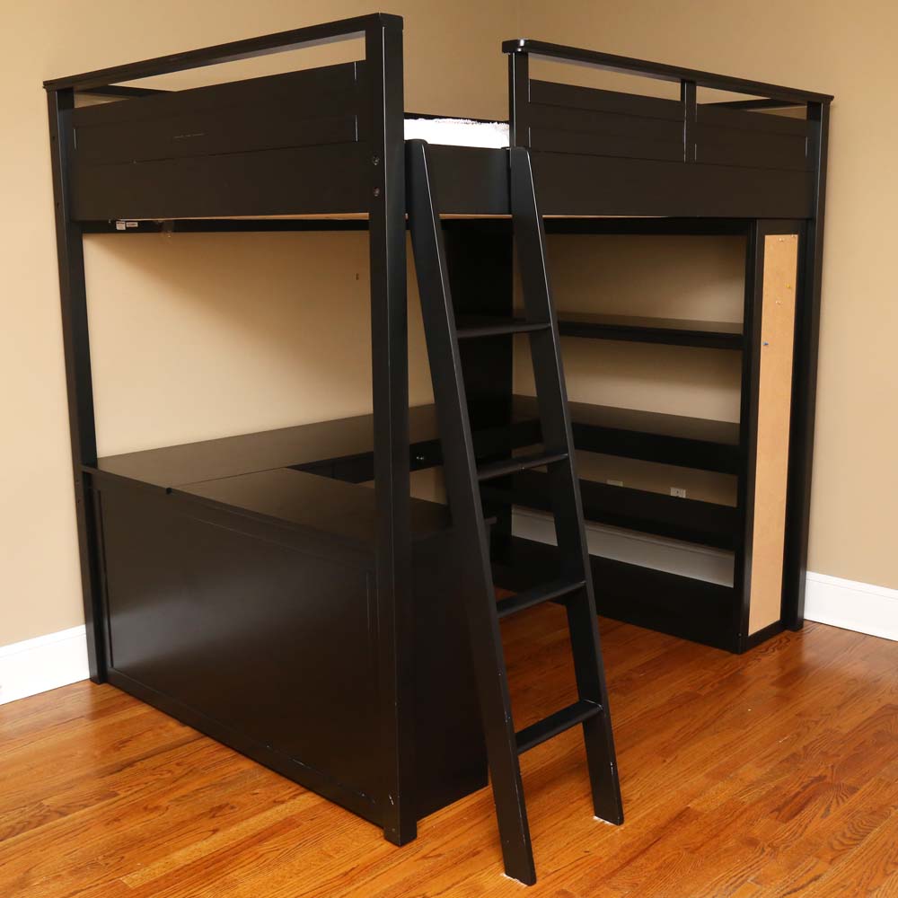 Pottery Barn Full Size Sleep and Study Loft Bed