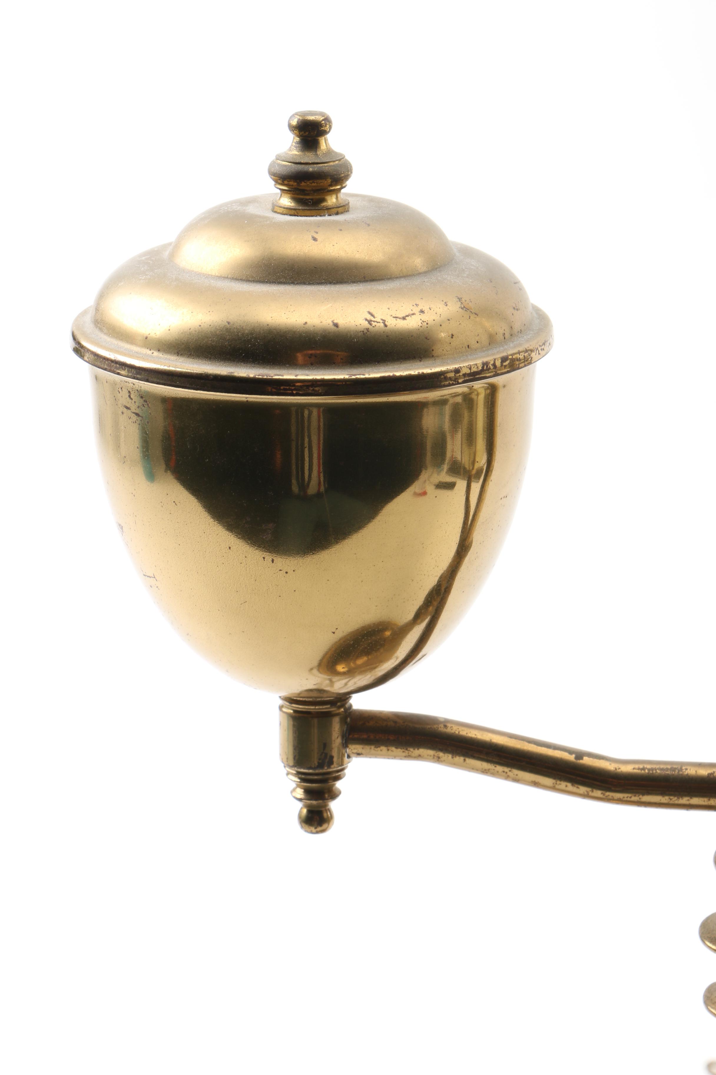 Antique Victorian Student Lamp