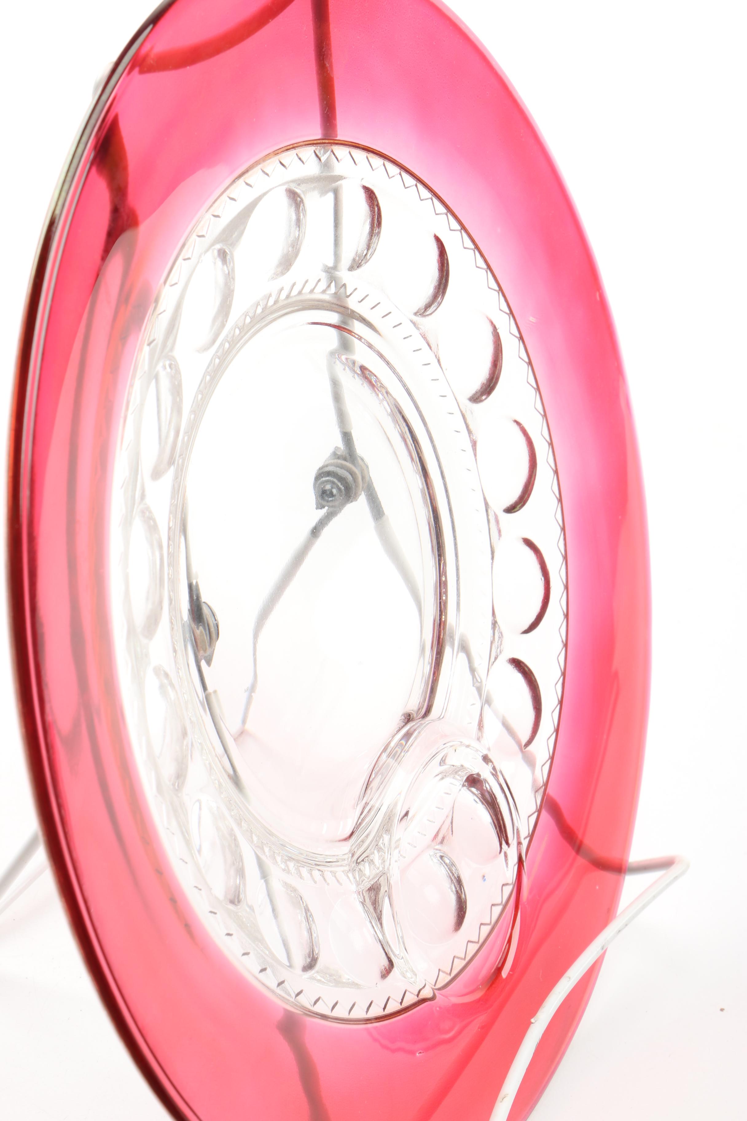 Vintage Indiana Glass "King's Crown" Ruby Flash Tableware