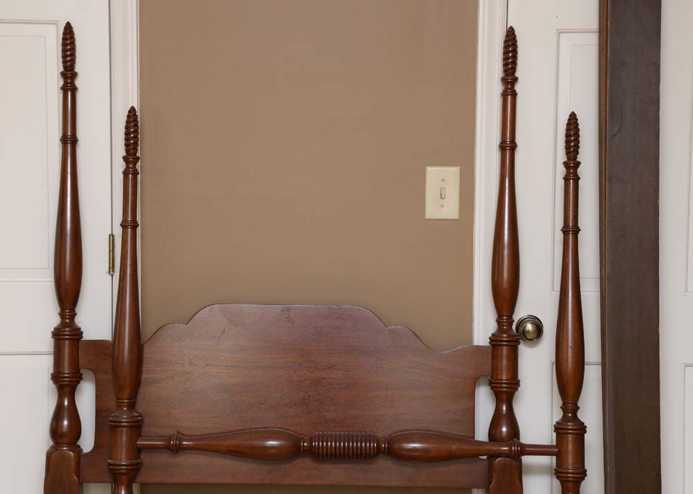 Cherry Four Poster Twin Bed Frames