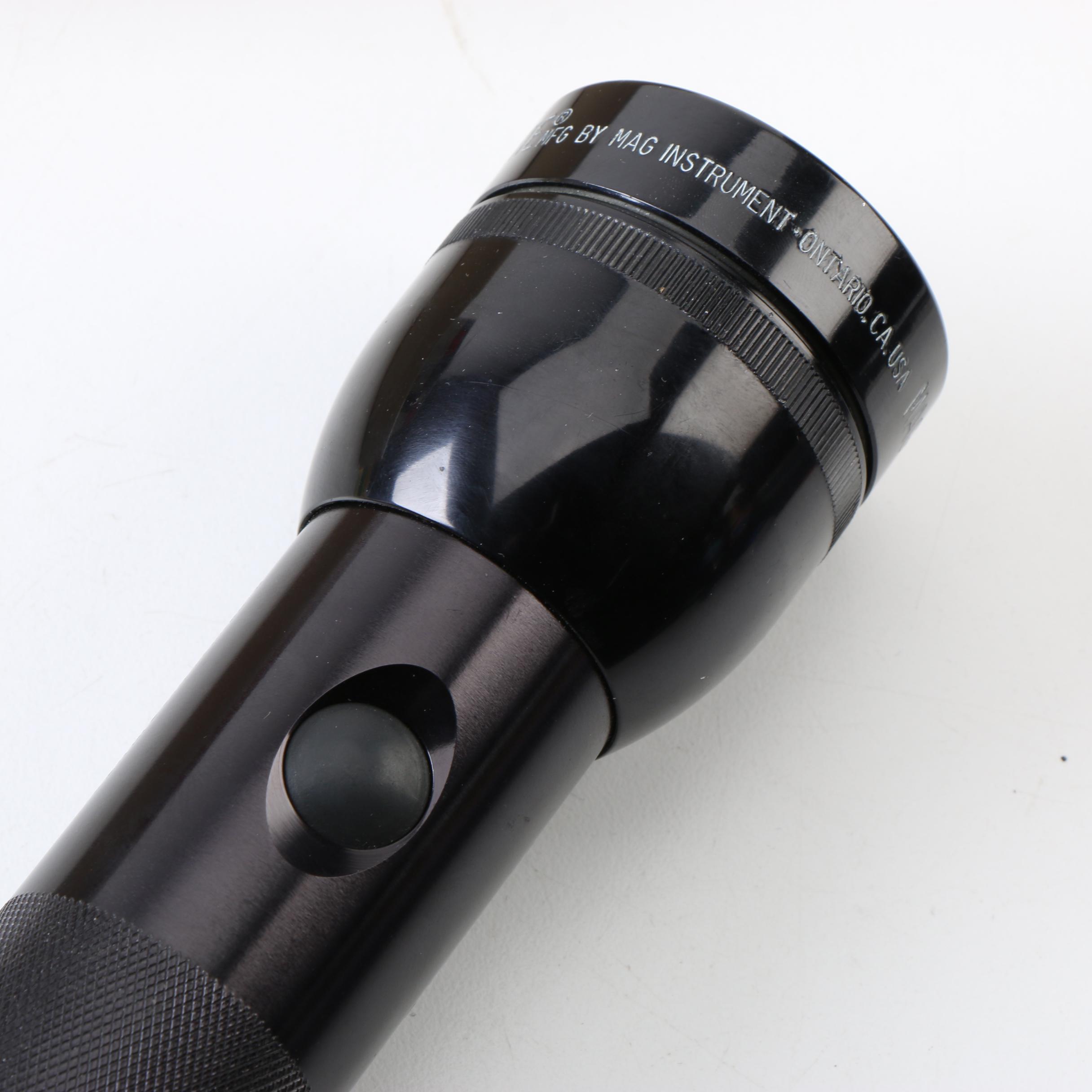 Assortment of Tools Including a Skil Sander and Maglite