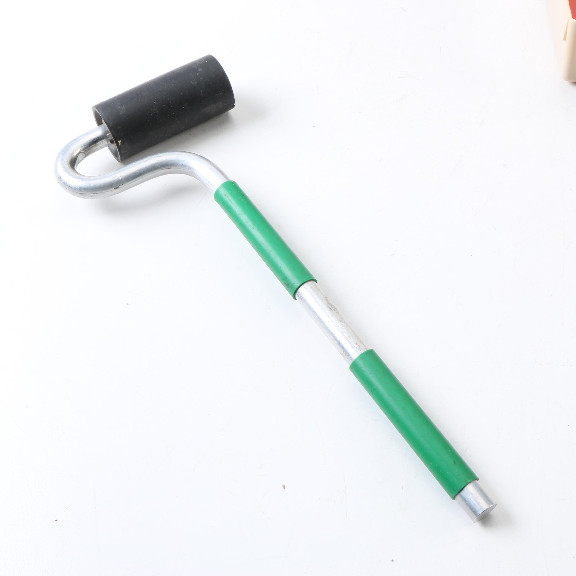 Assortment of Tools Including a Skil Sander and Maglite