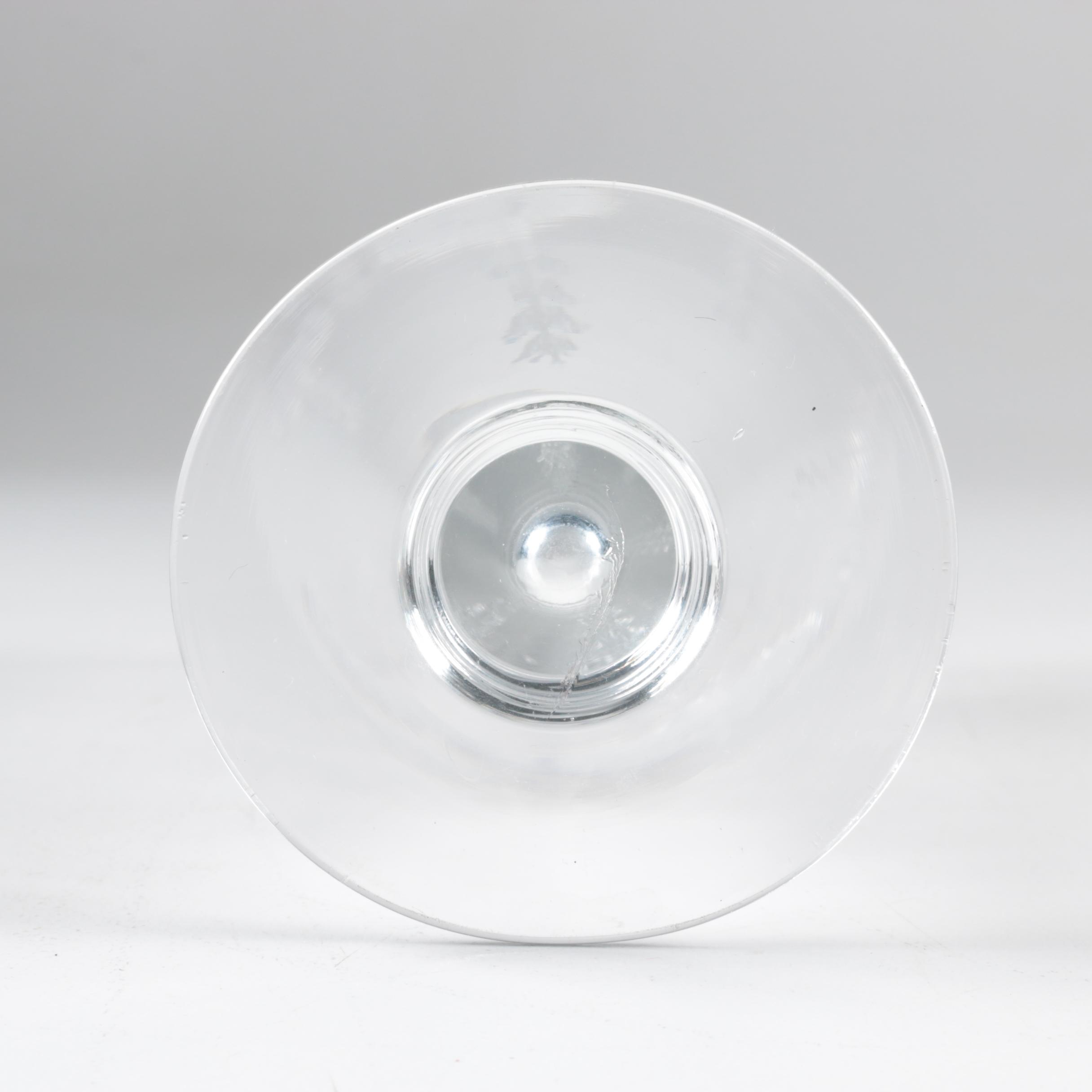 Etched Pilsner Glasses