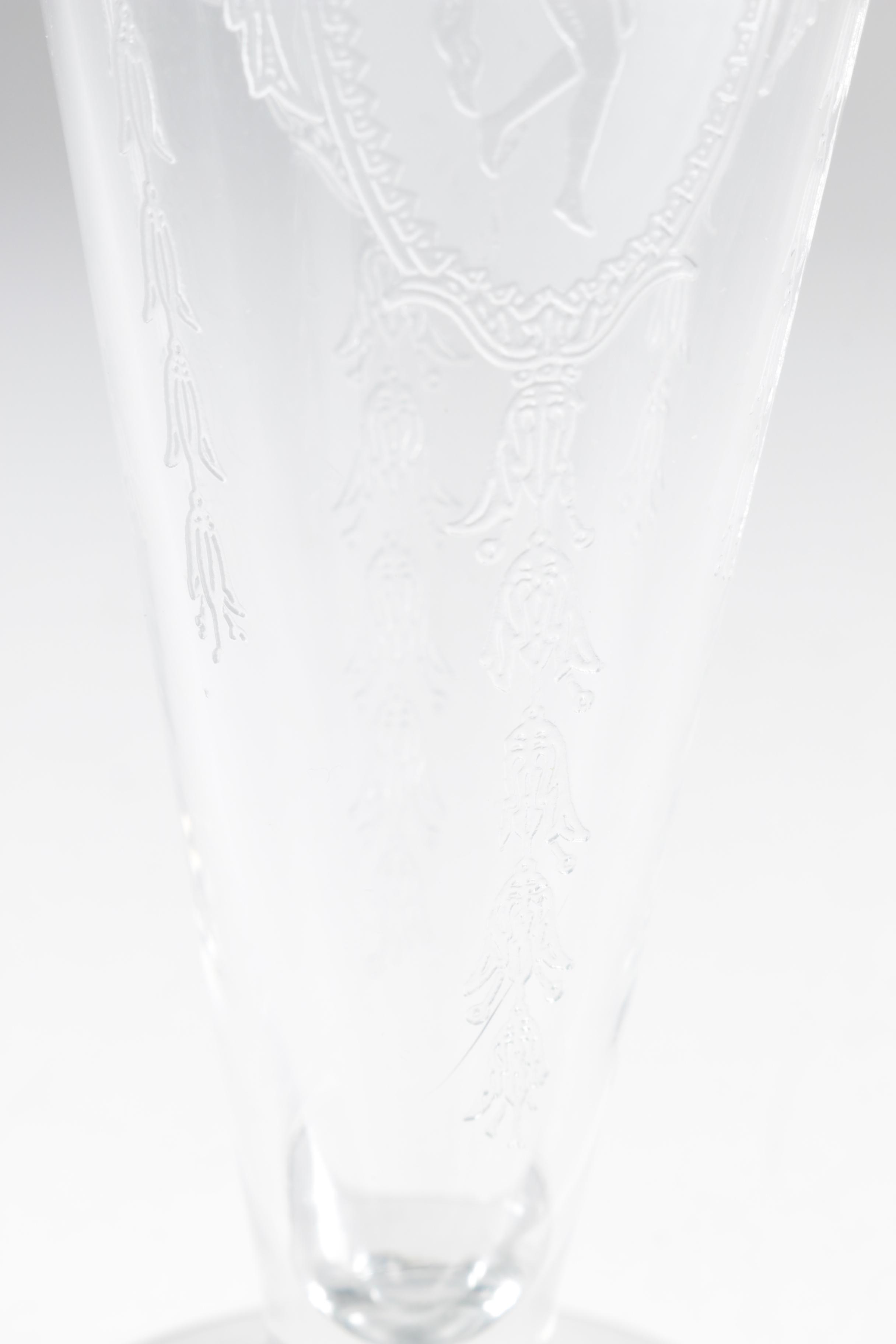 Etched Pilsner Glasses