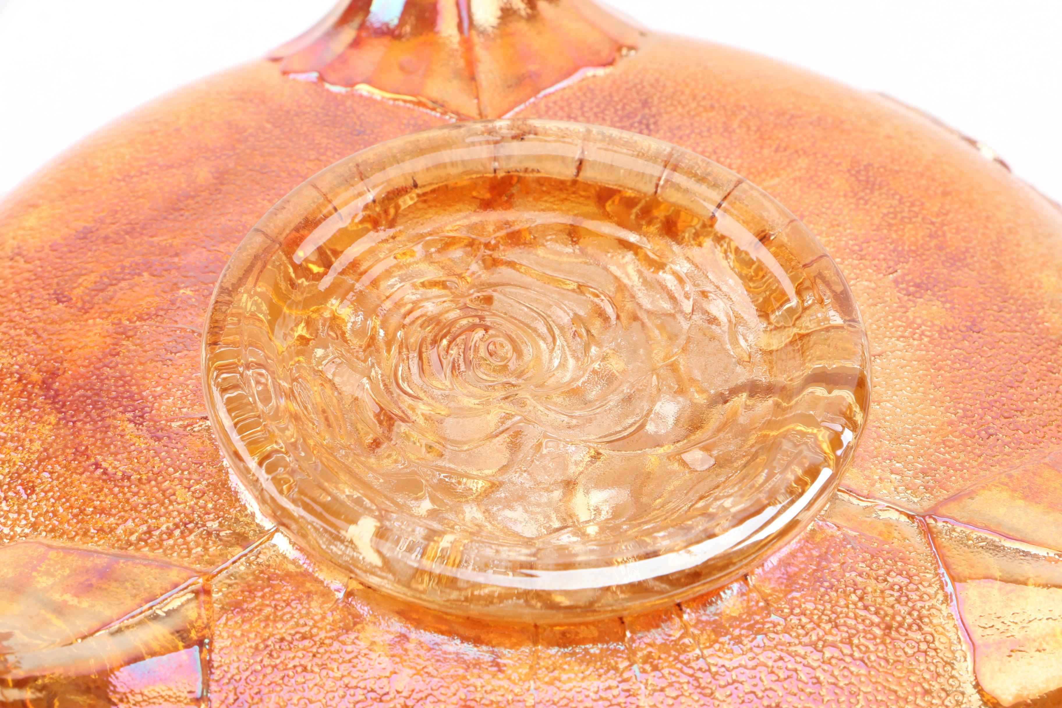 Imperial Glass-Ohio "Open Rose" Bowls, Circa 1910-1920