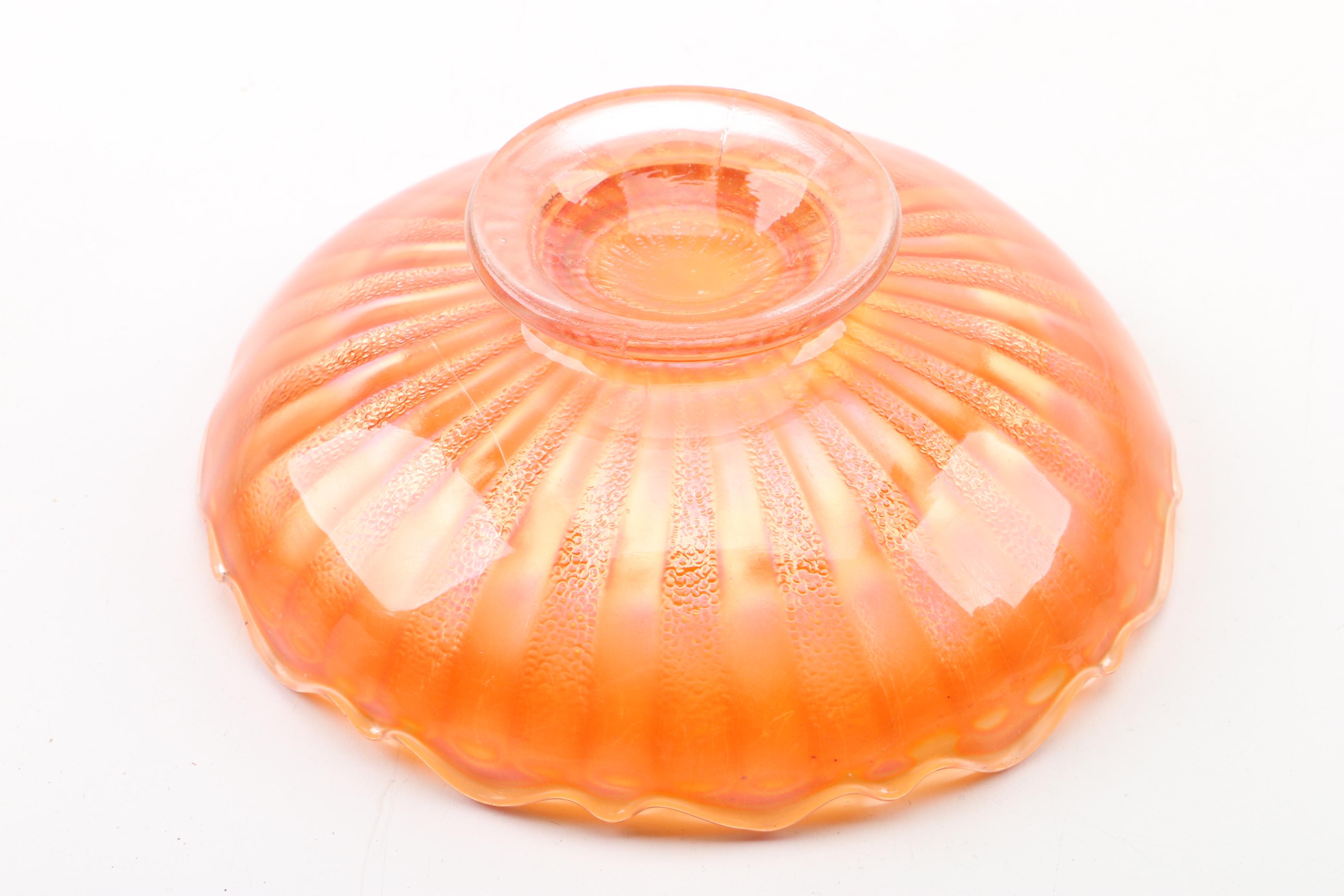 Imperial Glass-Ohio "Open Rose" Bowls, Circa 1910-1920