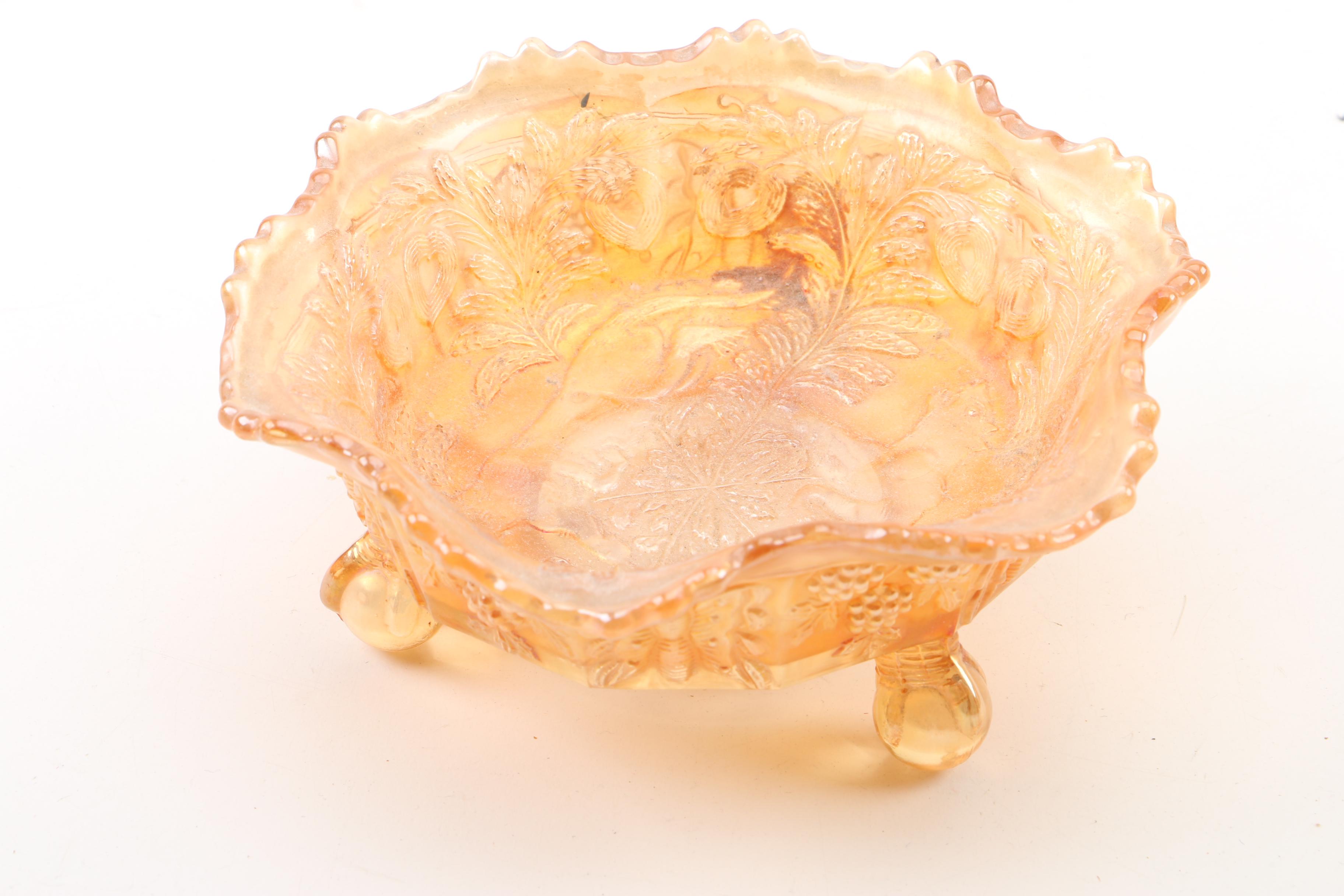 Imperial Glass-Ohio "Open Rose" Bowls, Circa 1910-1920