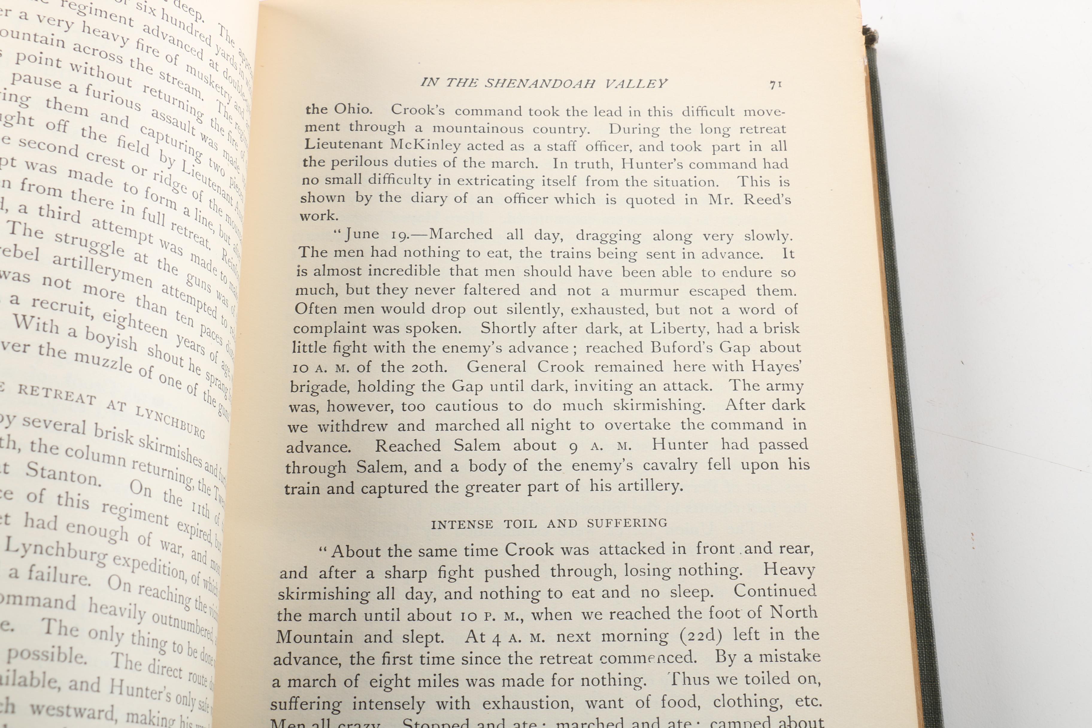 Harcover Books Including 1901 "The Authentic Life of William McKinley"