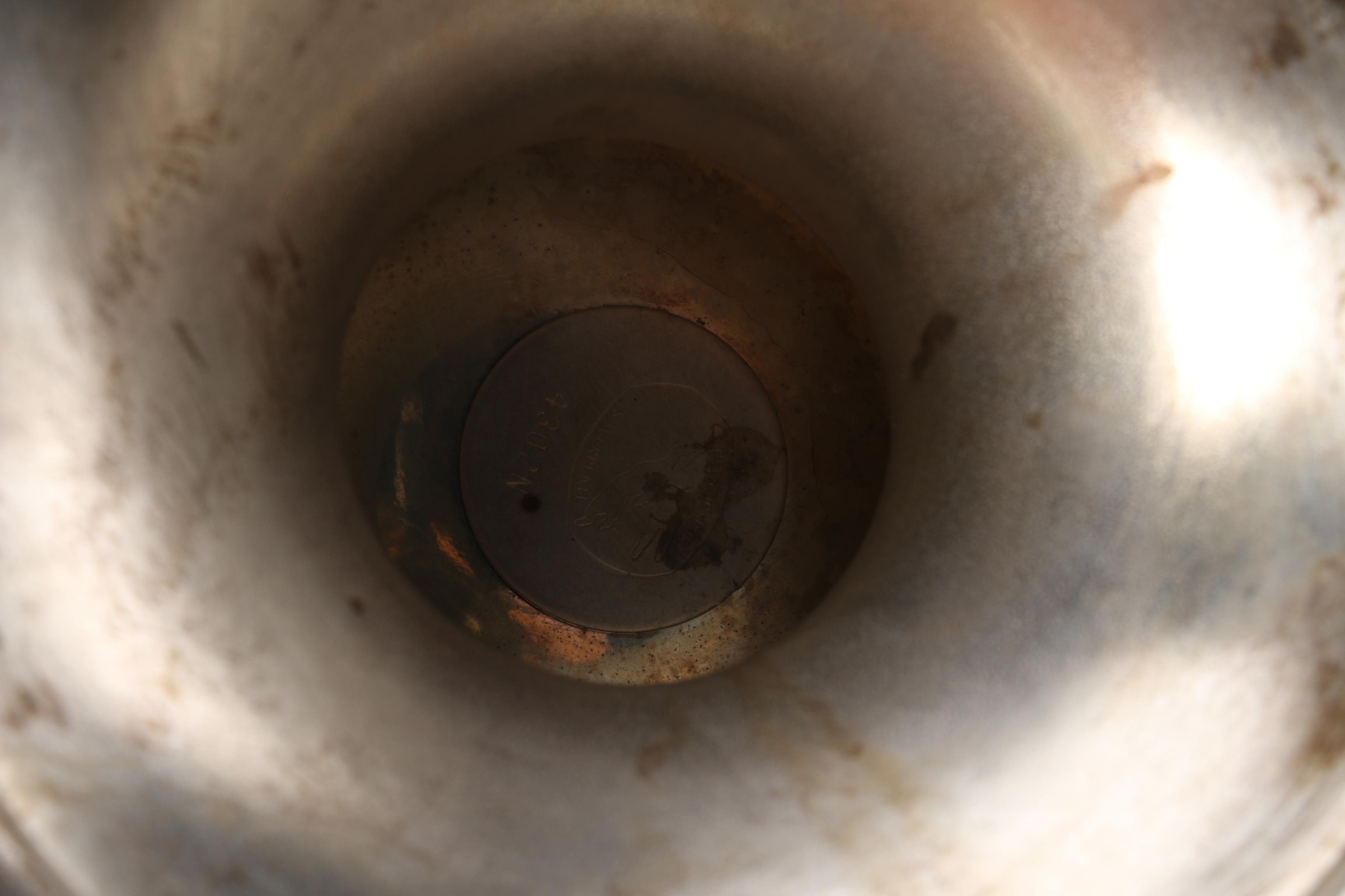 Oneida Silver Plate Handled Serving Tray and Champagne Chiller