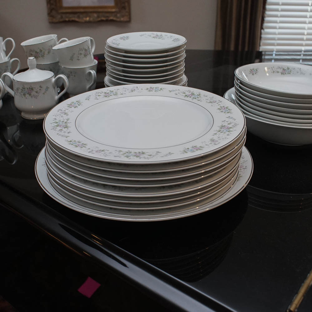Vintage Carlton "Corsage" Porcelain Dinnerware