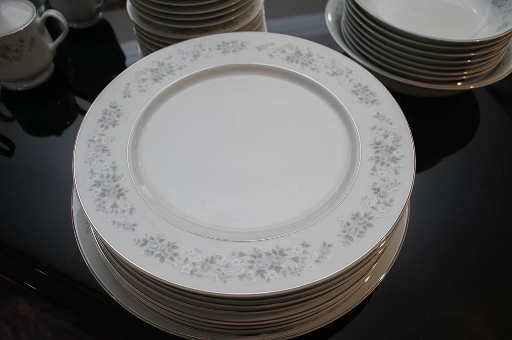 Vintage Carlton "Corsage" Porcelain Dinnerware