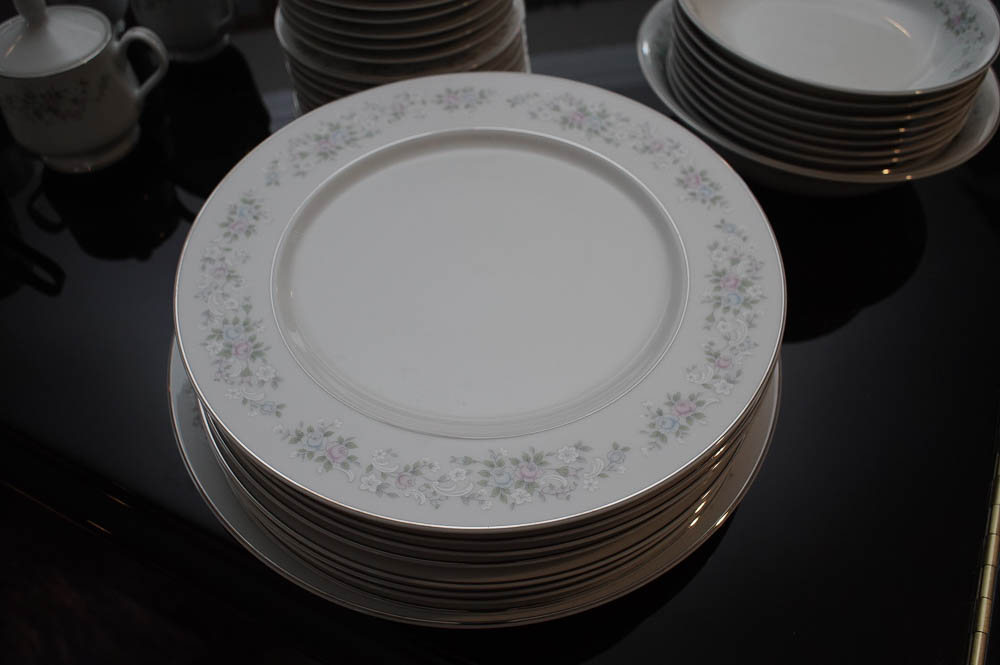 Vintage Carlton "Corsage" Porcelain Dinnerware
