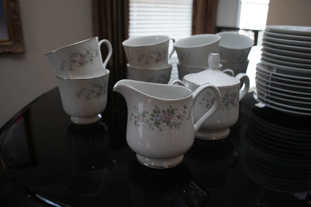 Vintage Carlton "Corsage" Porcelain Dinnerware