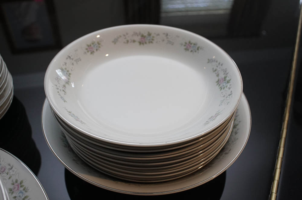 Vintage Carlton "Corsage" Porcelain Dinnerware
