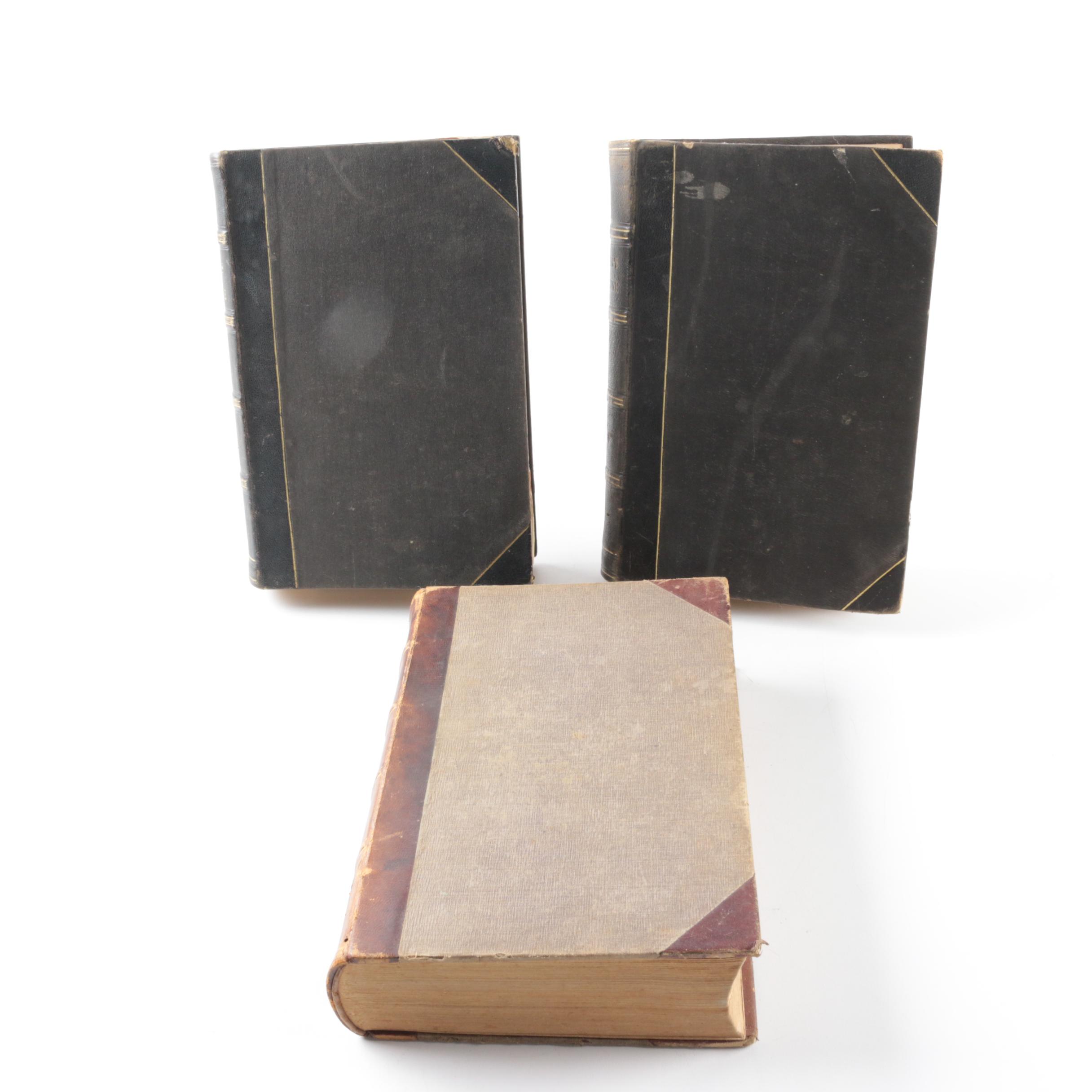 1860s "Harper's New Monthly Magazine" Bound Volumes