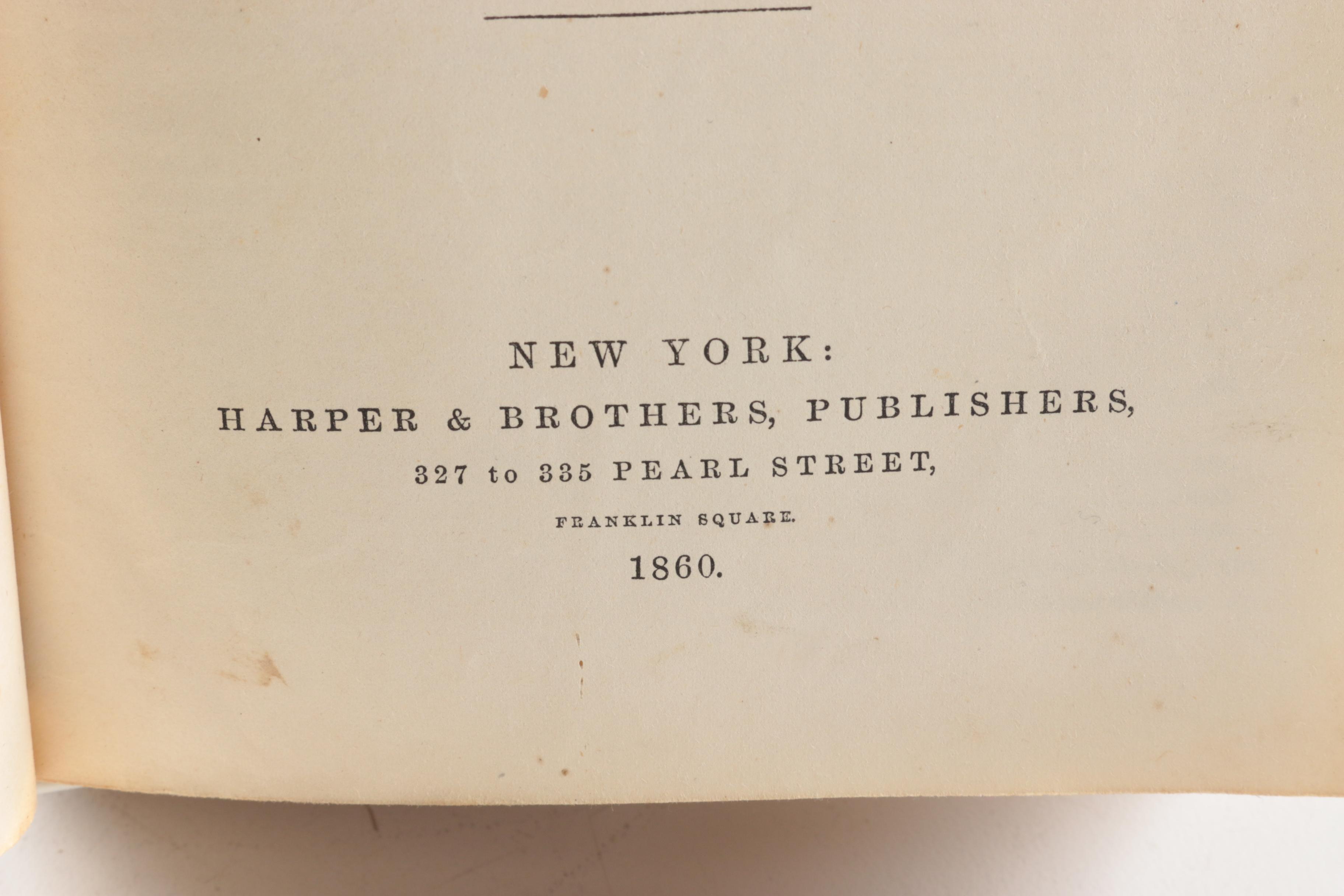 1860s "Harper's New Monthly Magazine" Bound Volumes