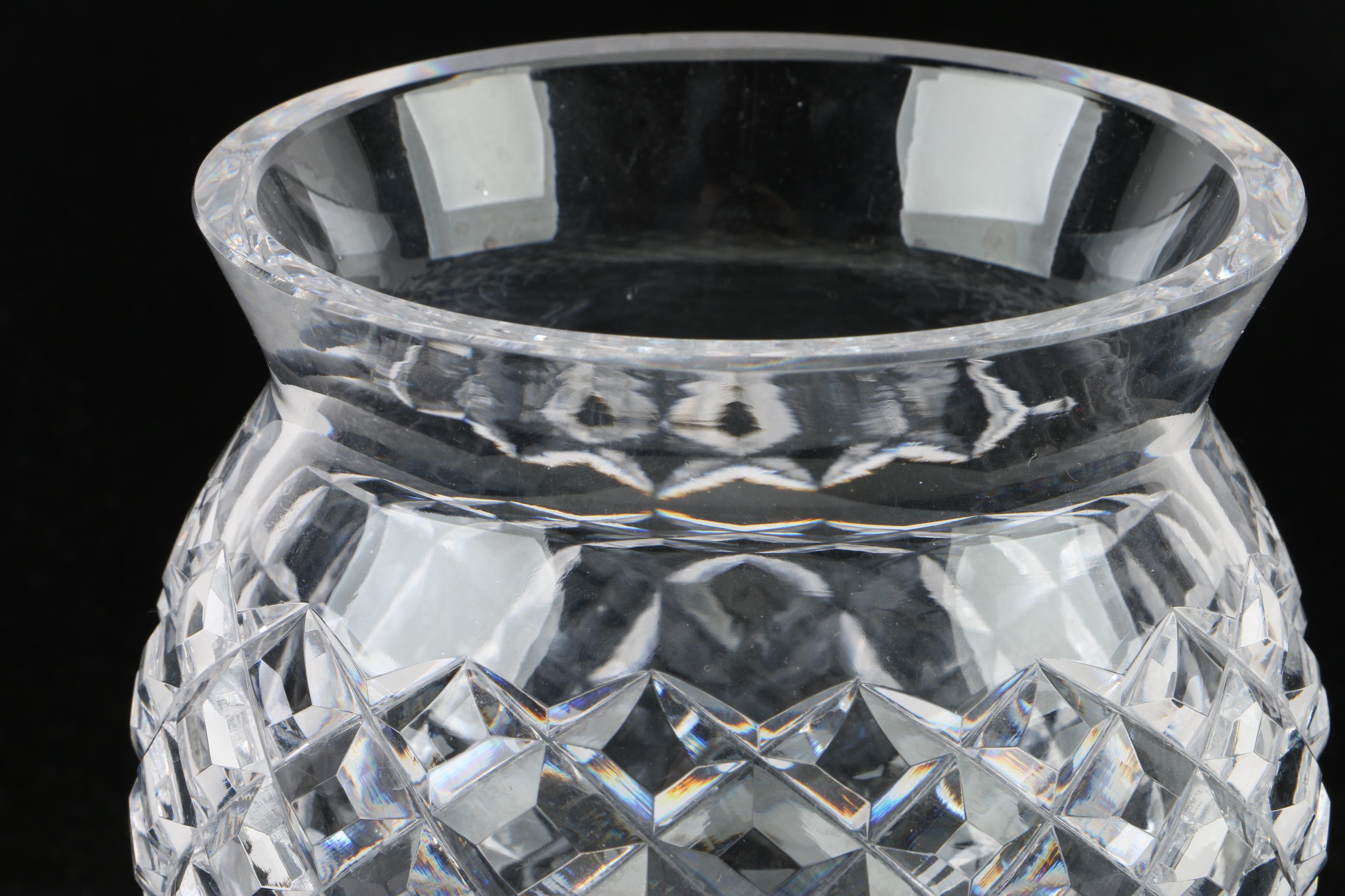 Waterford Crystal Tableware including an Artisan Signed Bowl