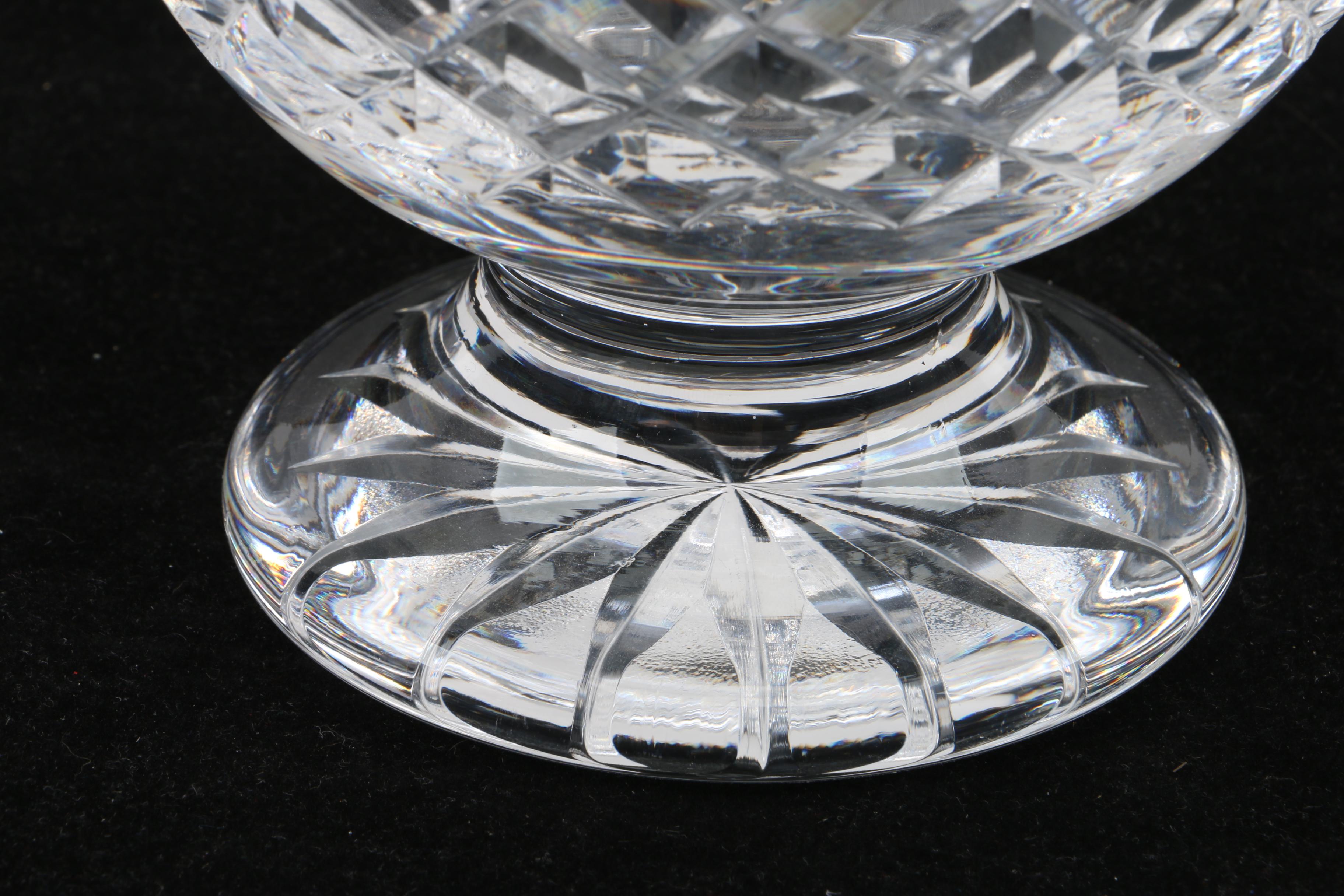 Waterford Crystal Tableware including an Artisan Signed Bowl