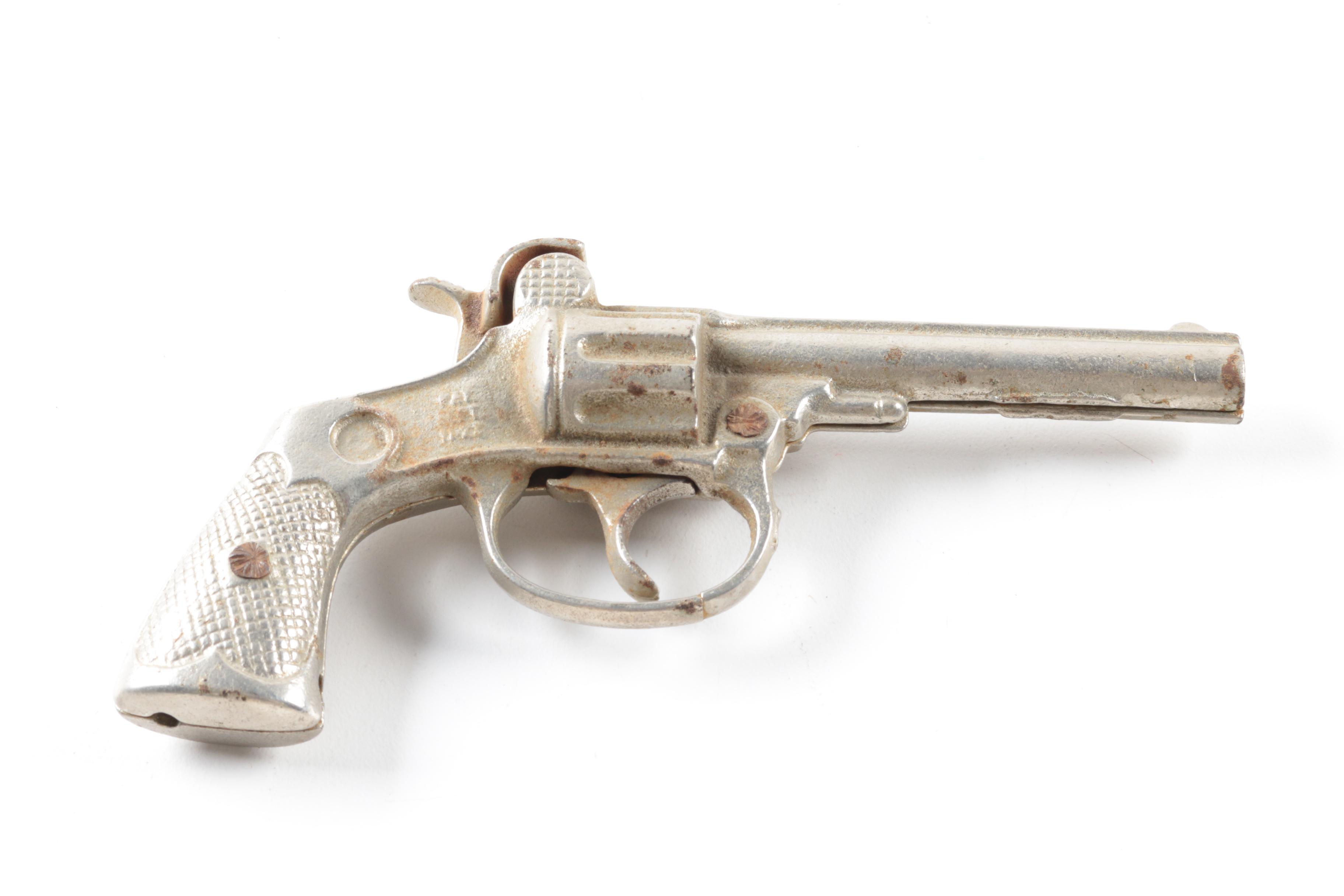 Vintage Kenton Sliko Cast Iron Cap Gun, C. 1923