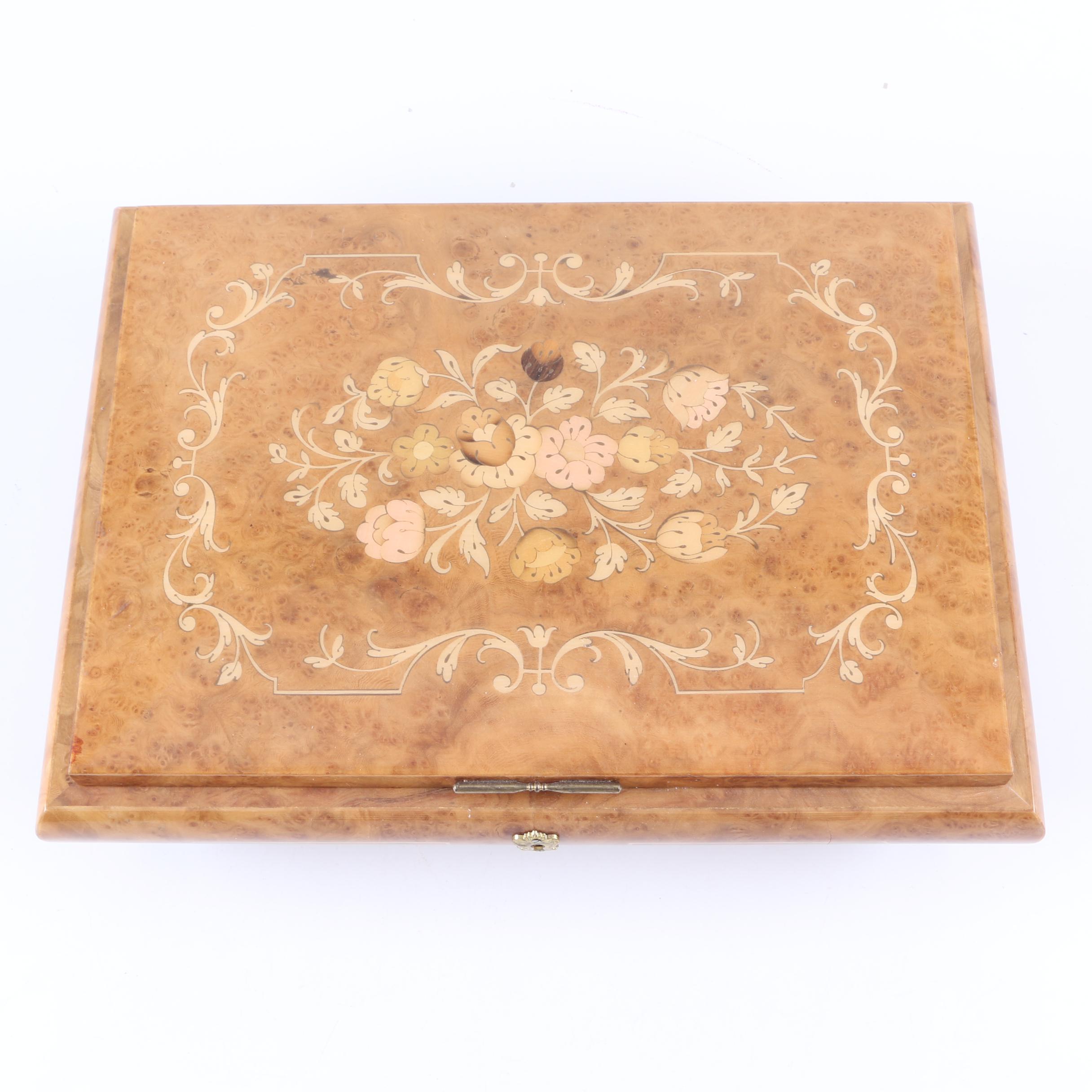 Reuge Italian Musical Jewelry Box