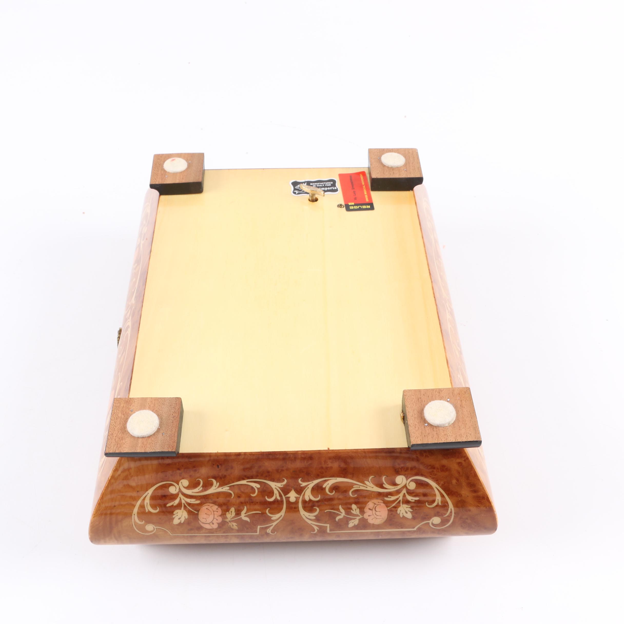 Reuge Italian Musical Jewelry Box