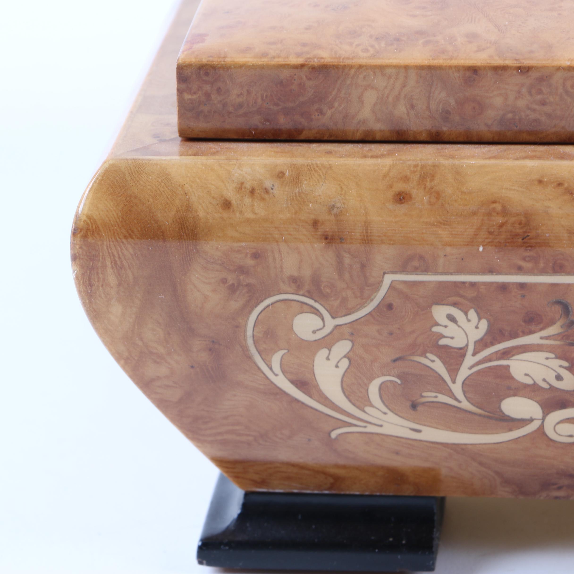 Reuge Italian Musical Jewelry Box