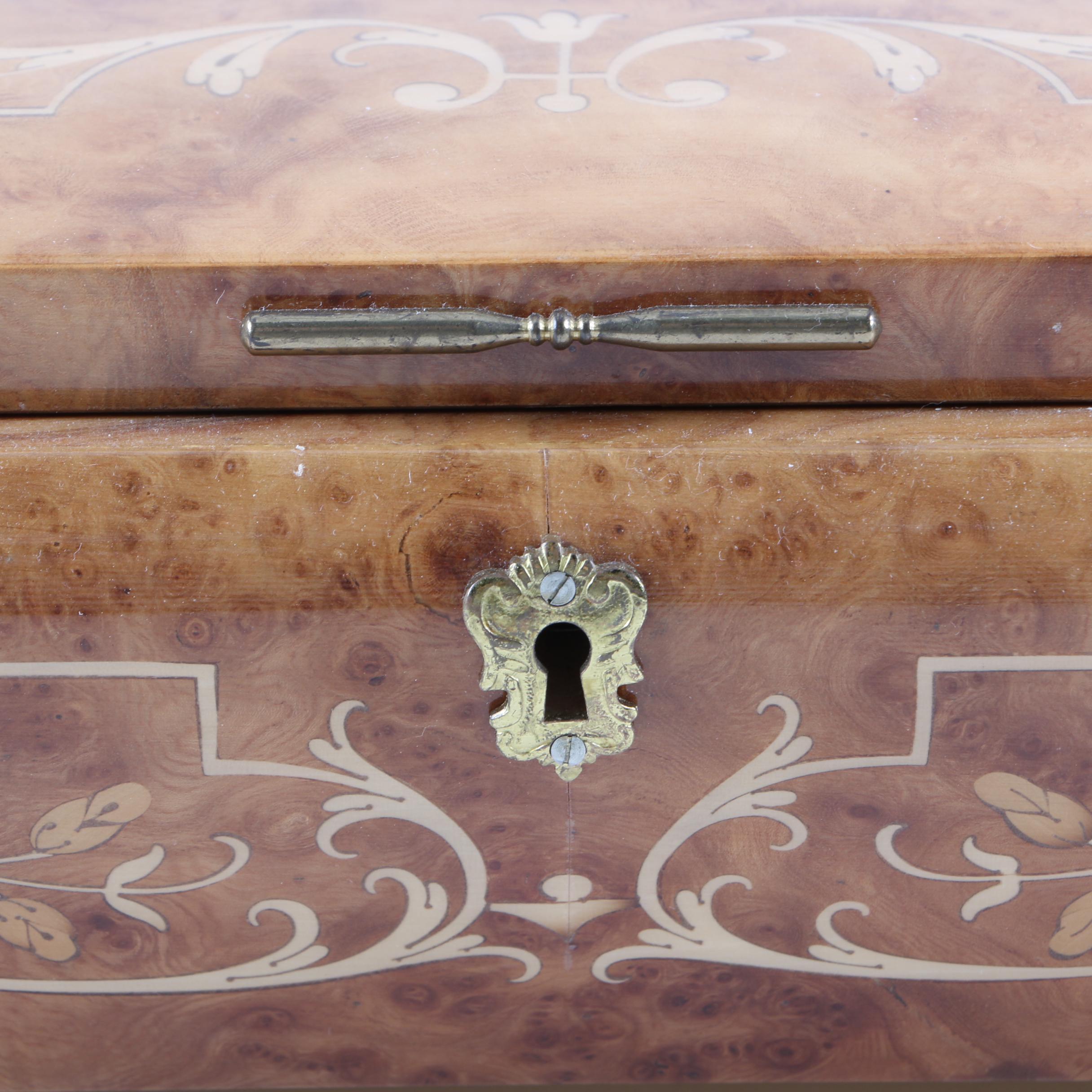 Reuge Italian Musical Jewelry Box