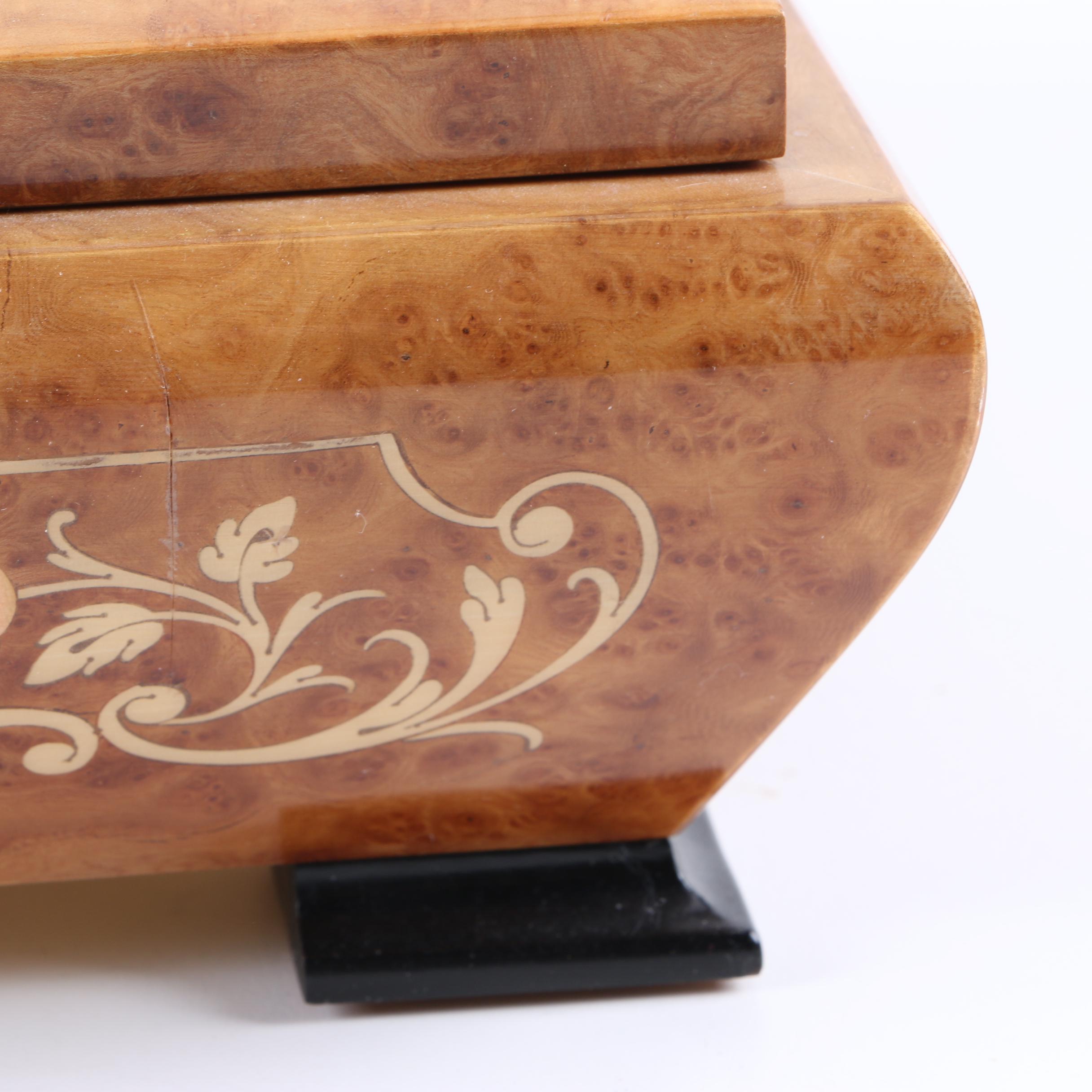 Reuge Italian Musical Jewelry Box