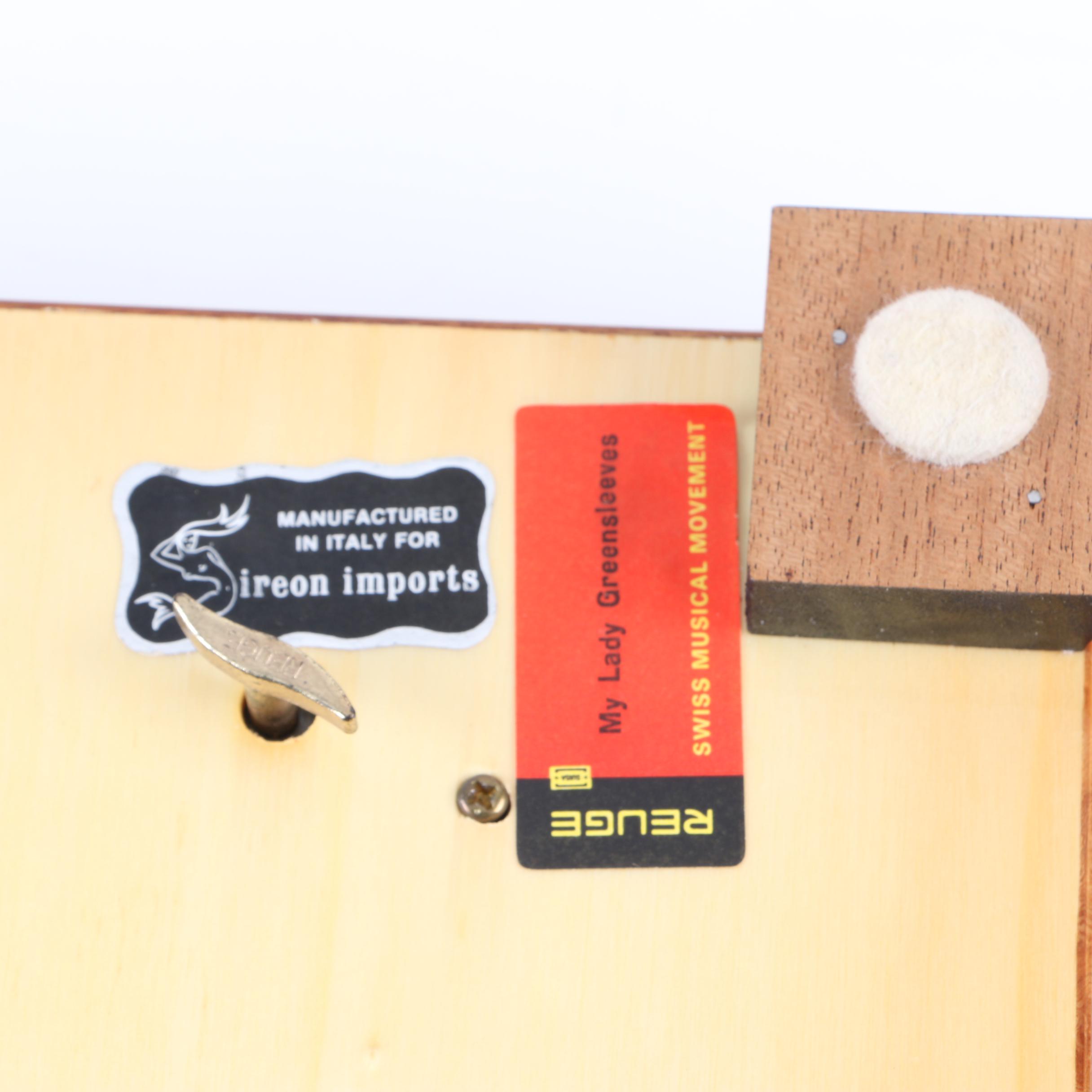 Reuge Italian Musical Jewelry Box