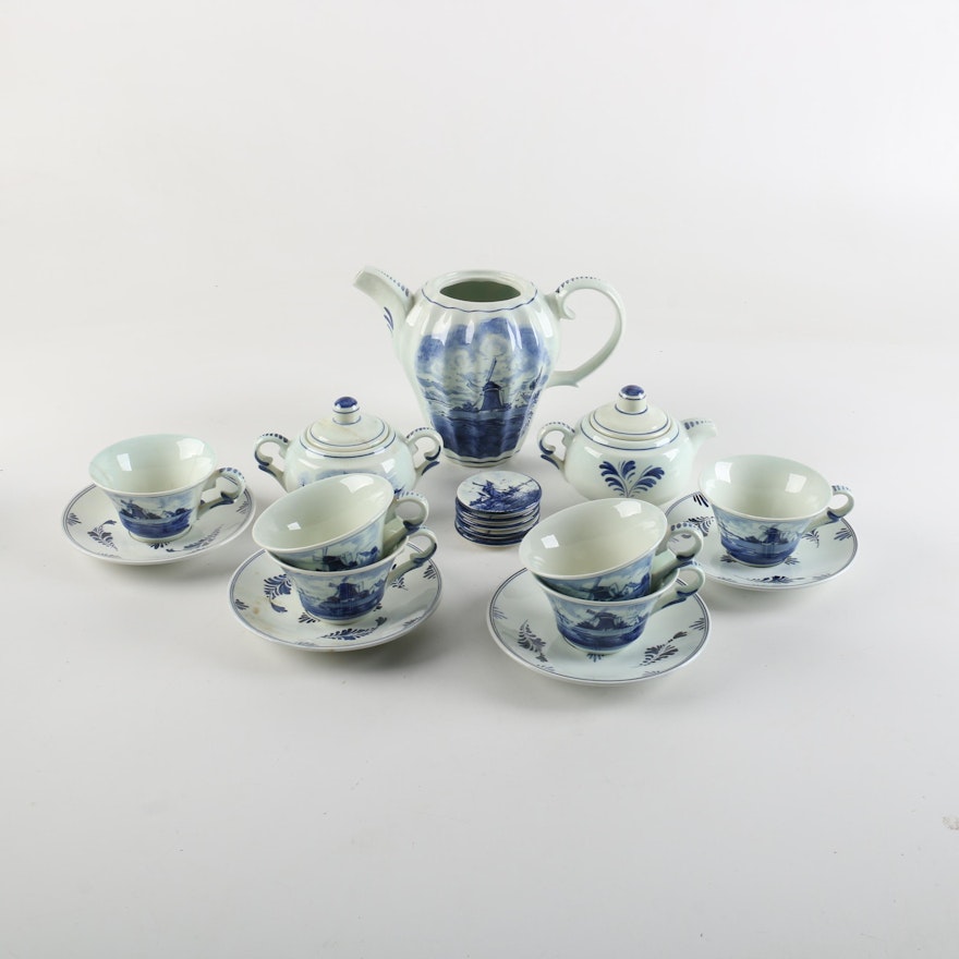 Delft Ceramic Tea Ware