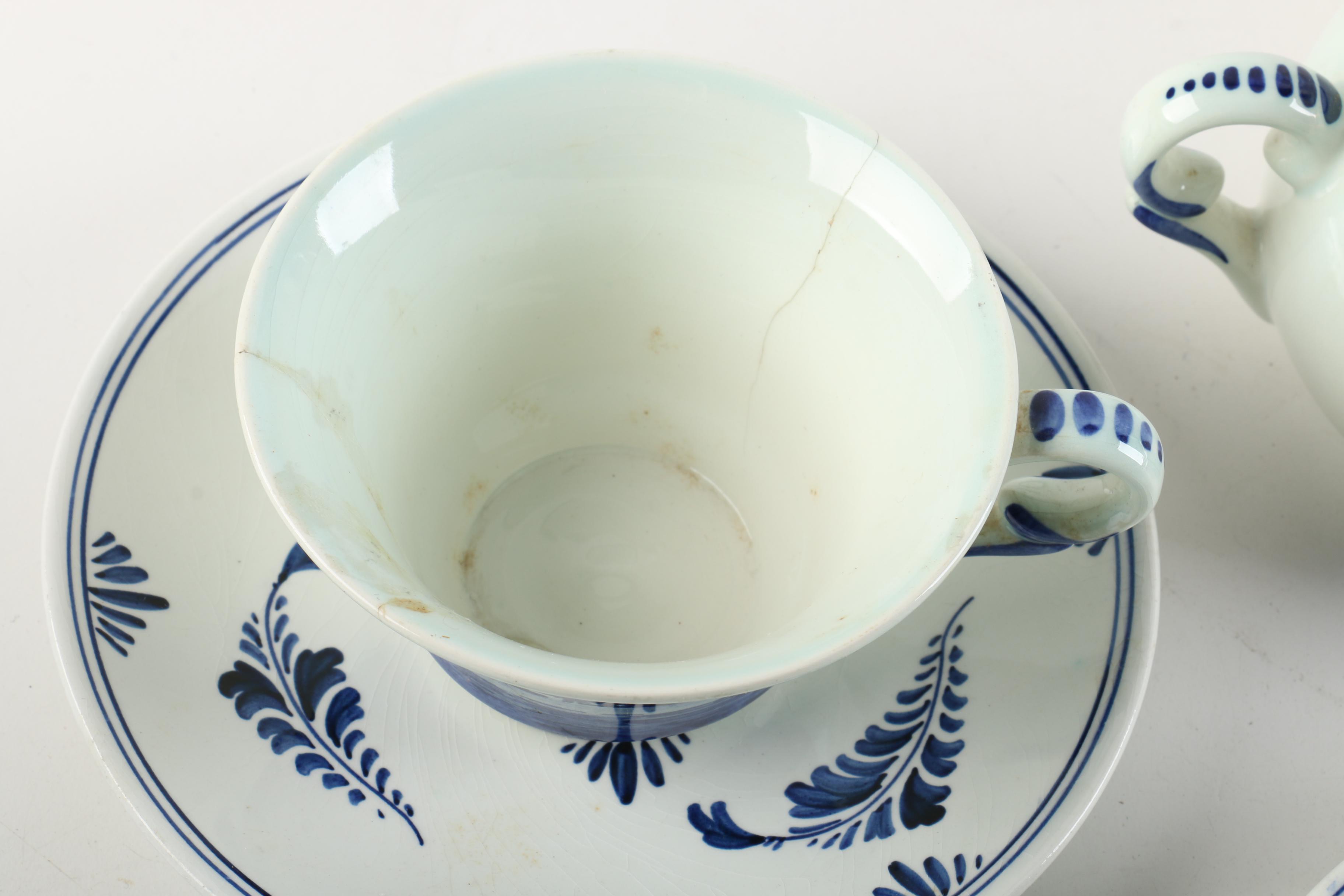 Delft Ceramic Tea Ware