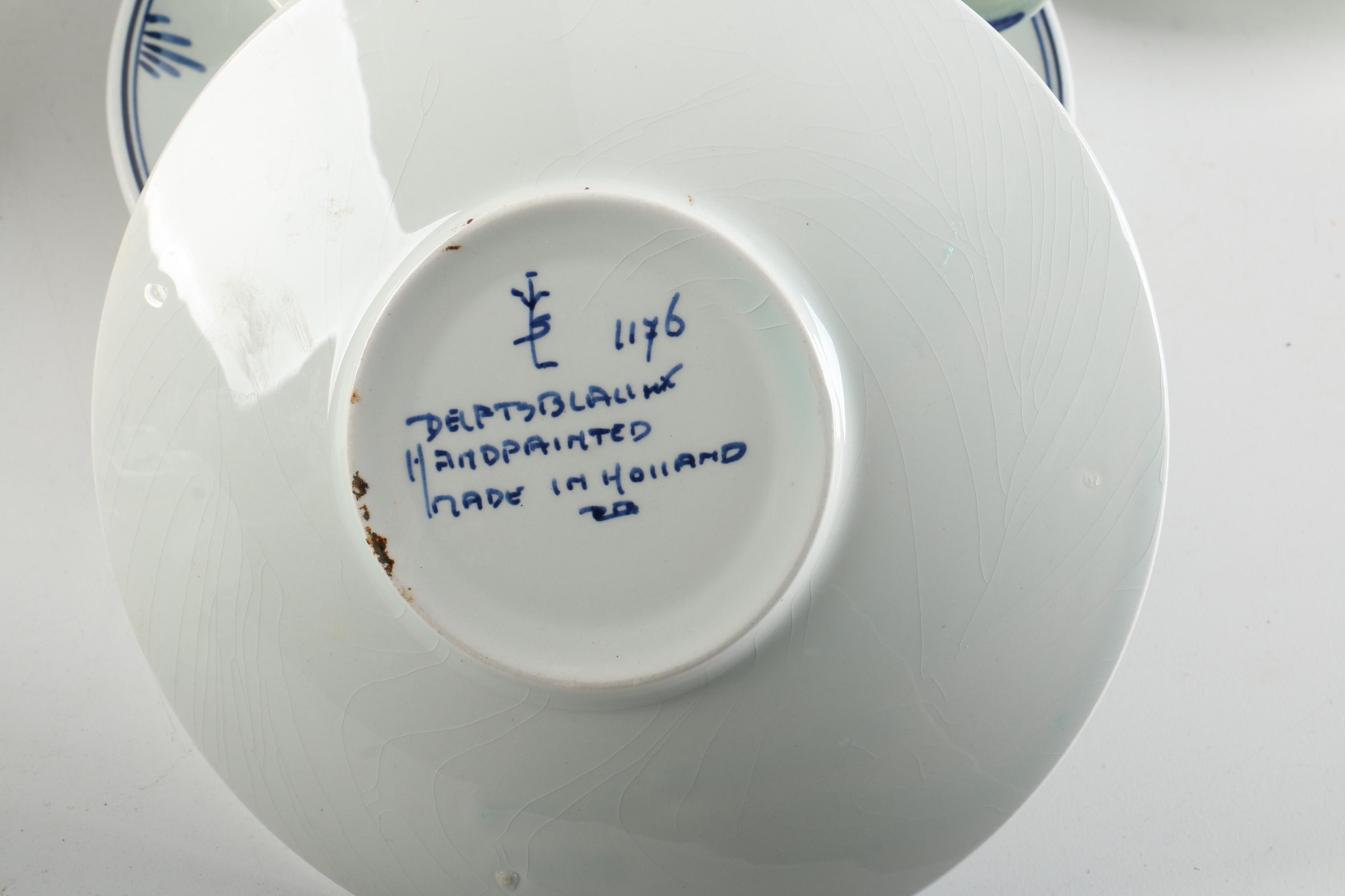 Delft Ceramic Tea Ware