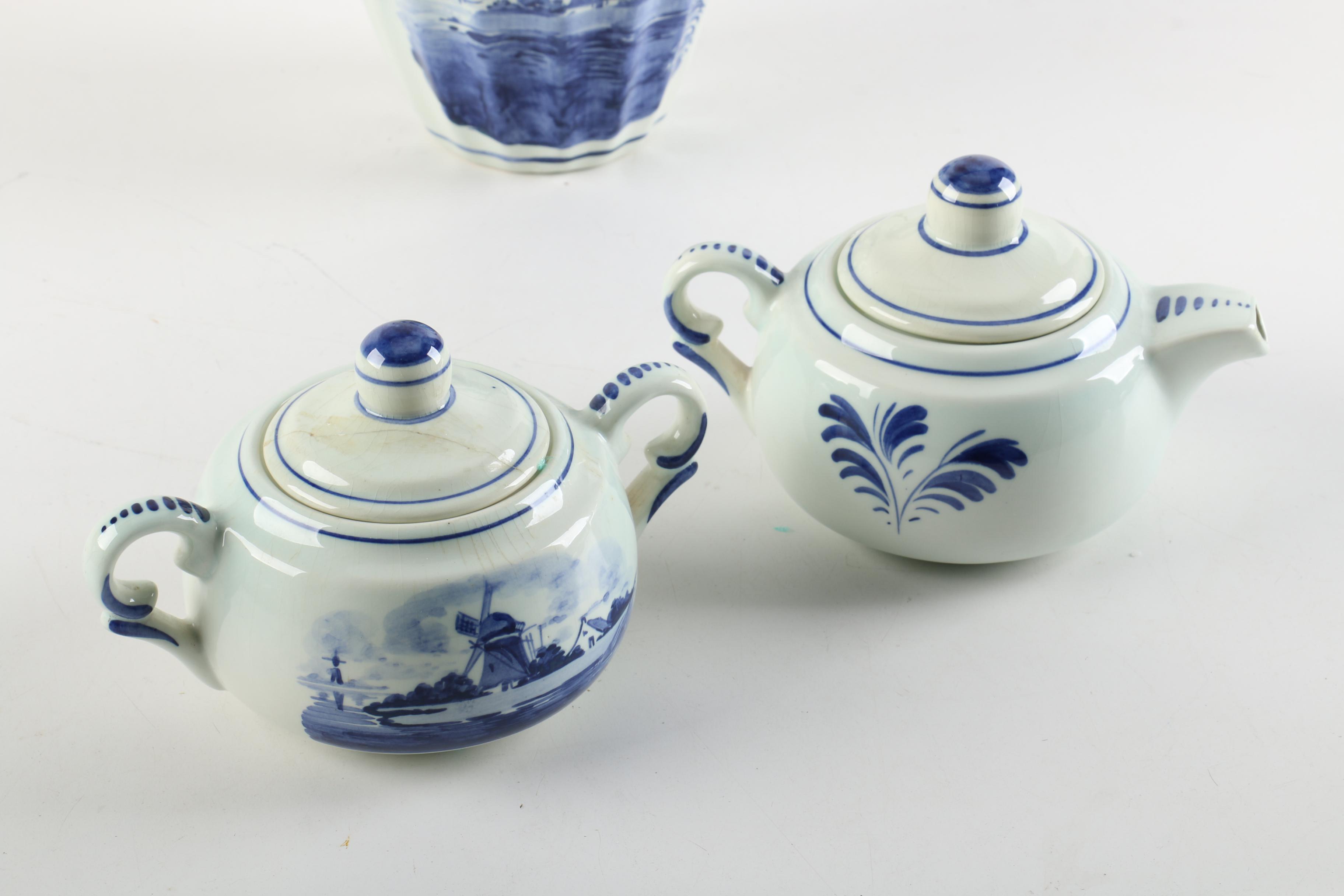 Delft Ceramic Tea Ware