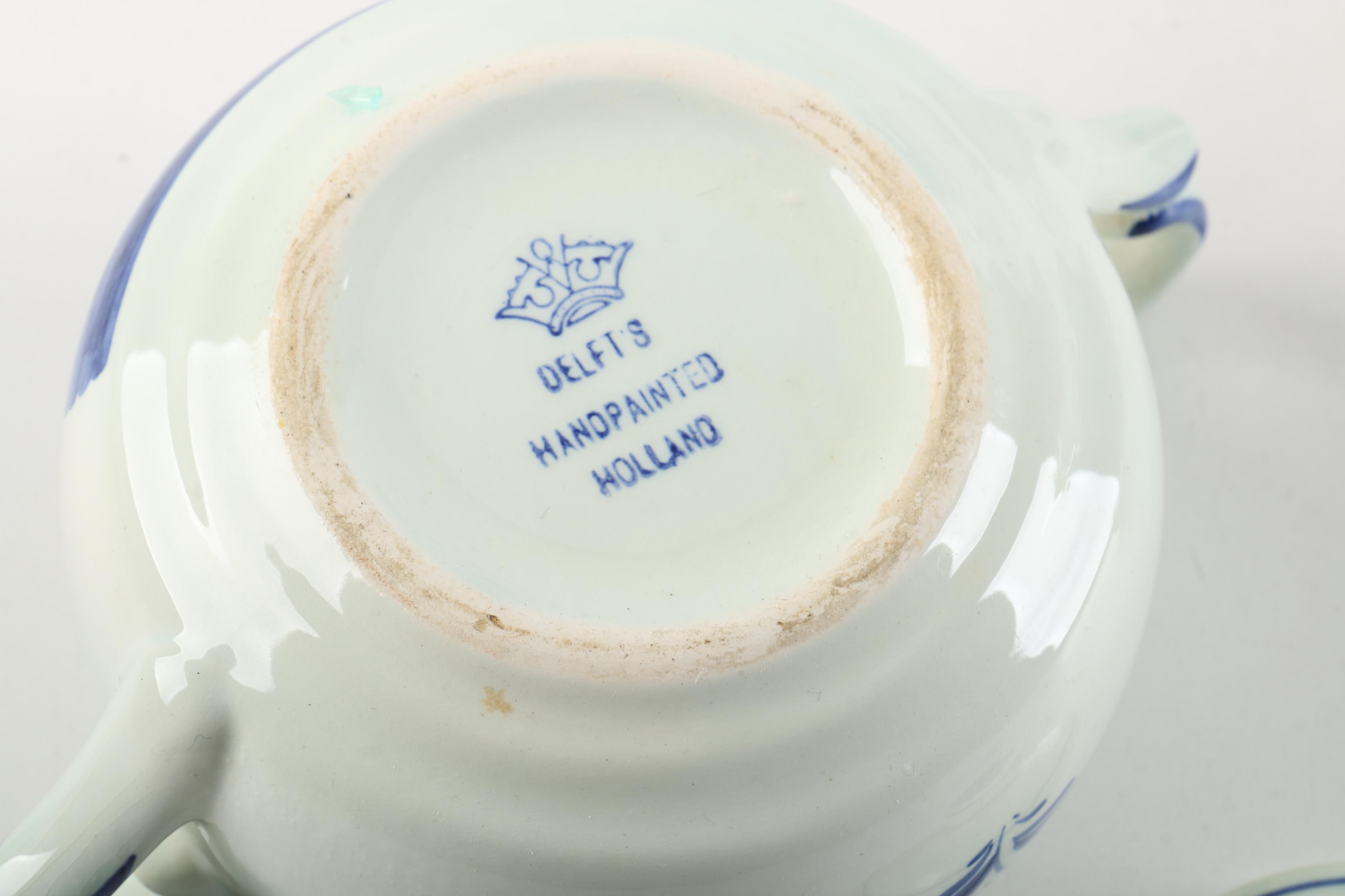 Delft Ceramic Tea Ware