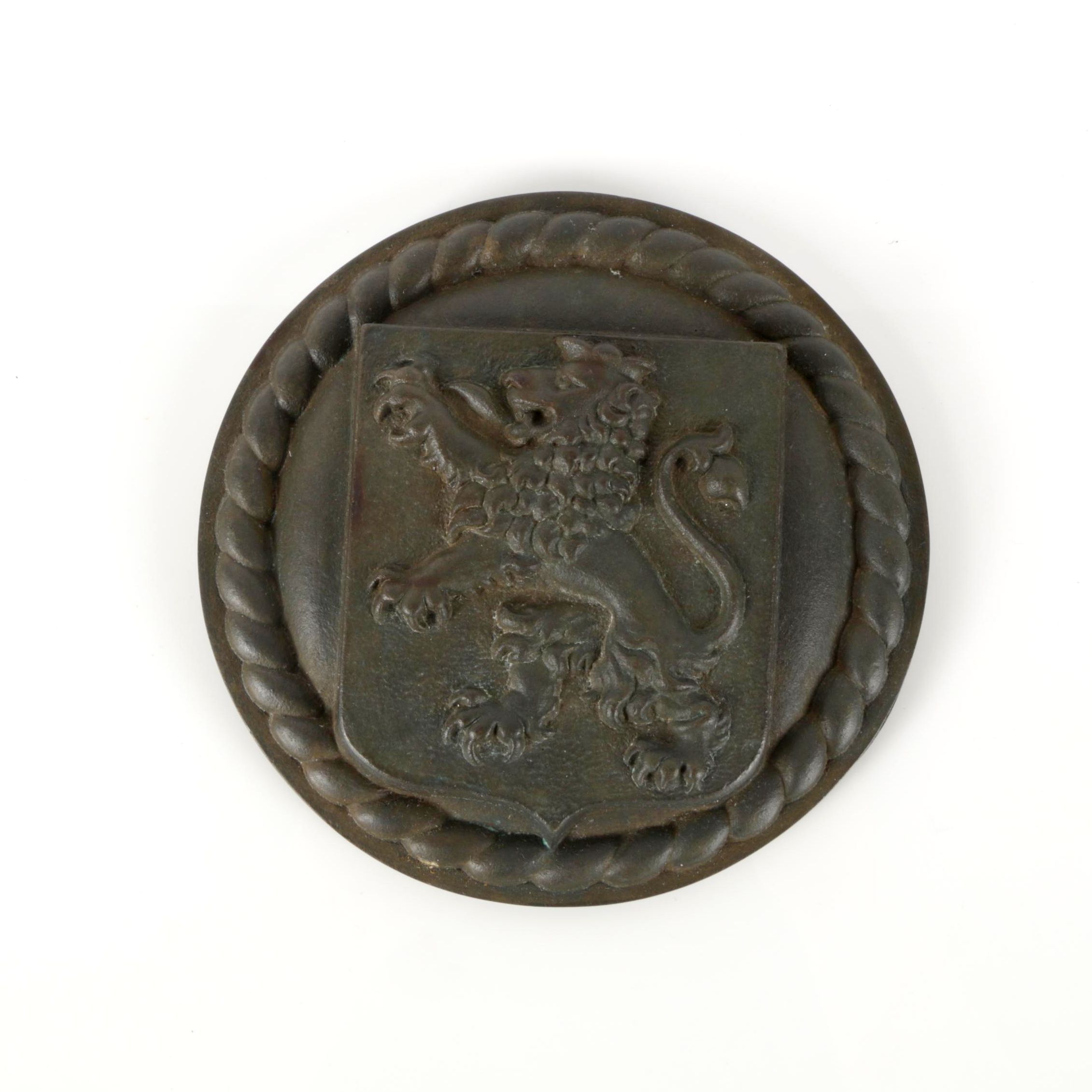 Lion Rampant Metal Relief Wall Hanging