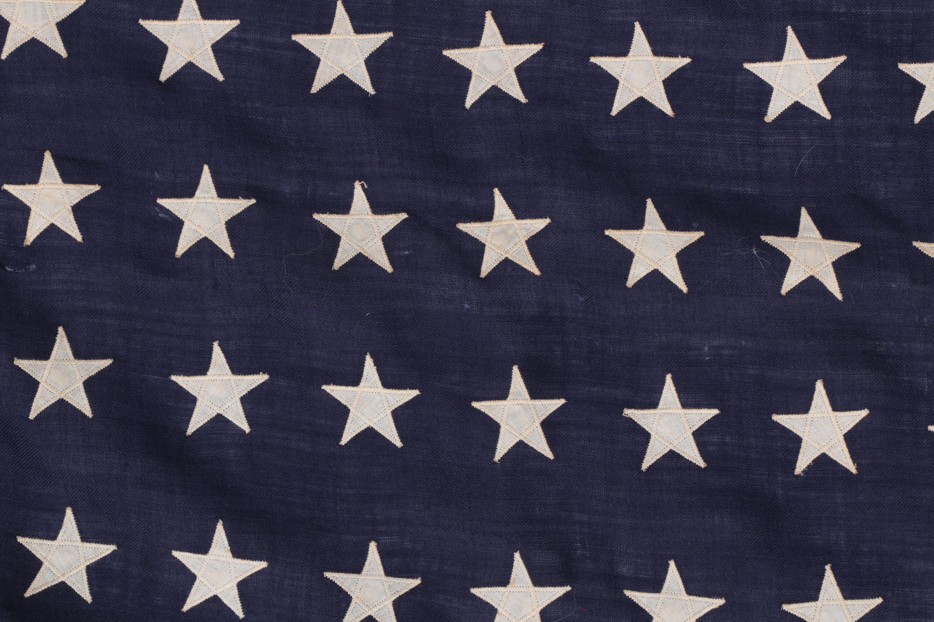 Vintage 48 Star Wool American Flag