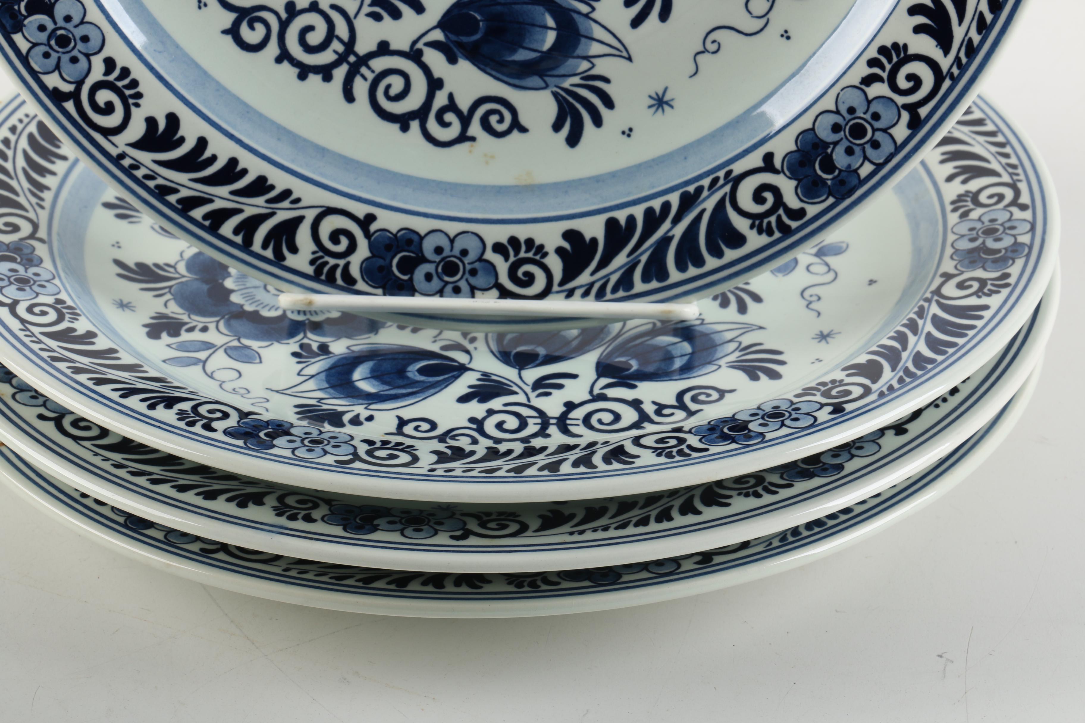 Delft Blauw Holland Plates