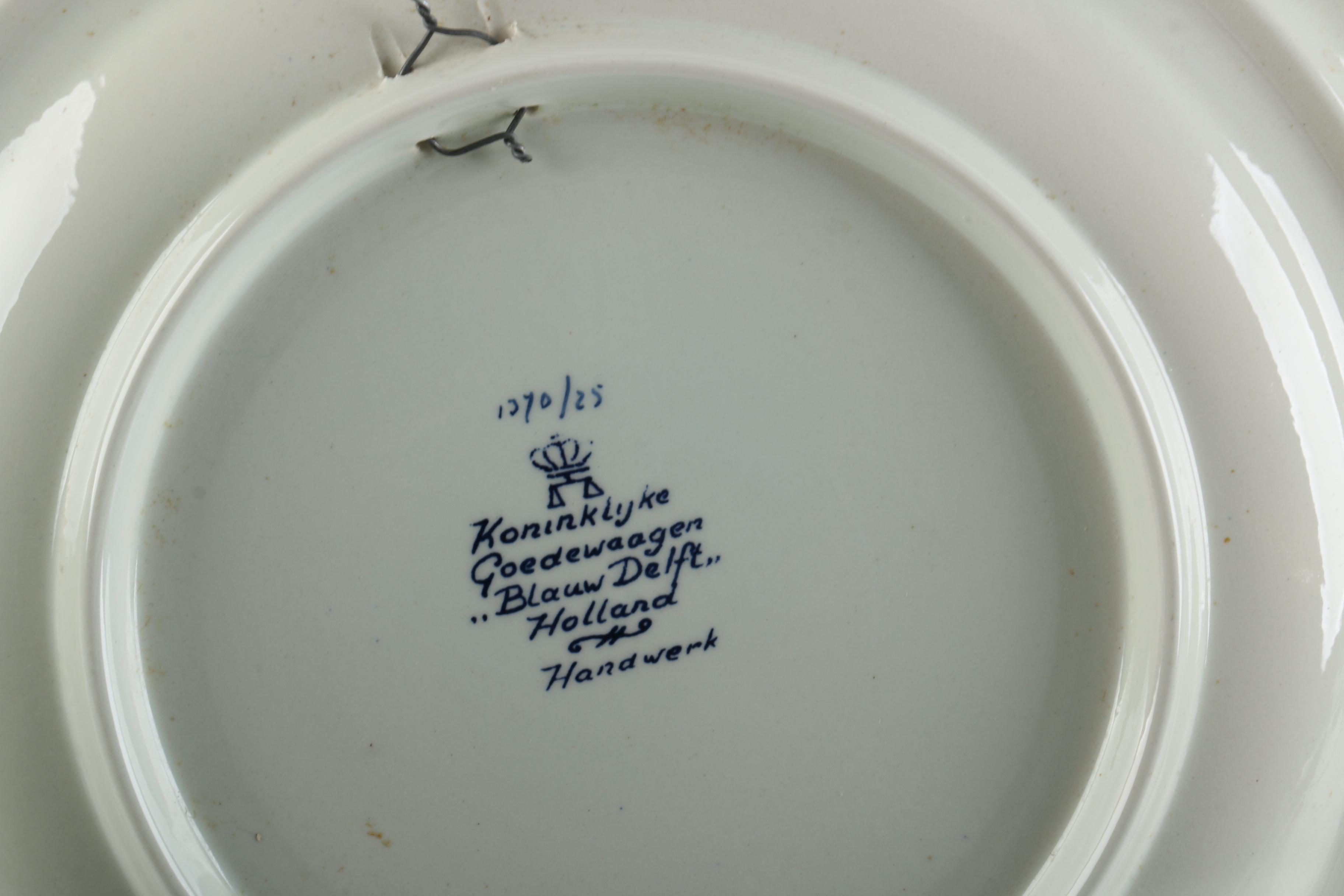 Delft Blauw Holland Plates