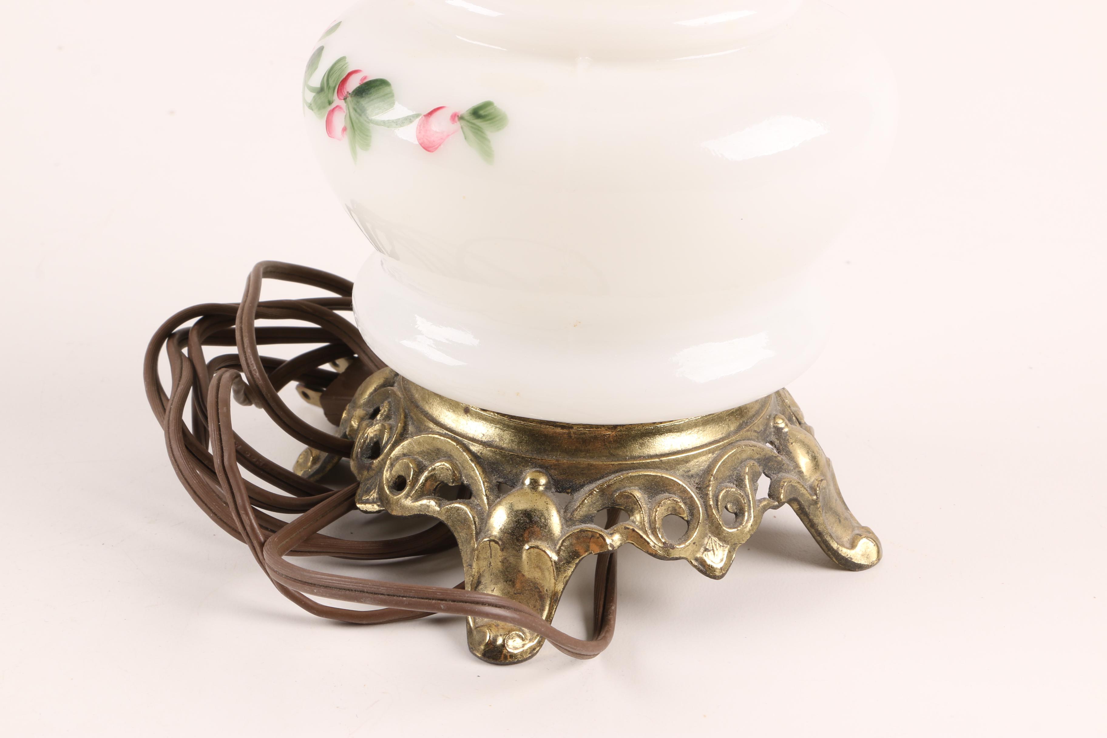 Vintage Parlor Style Accent Lamps