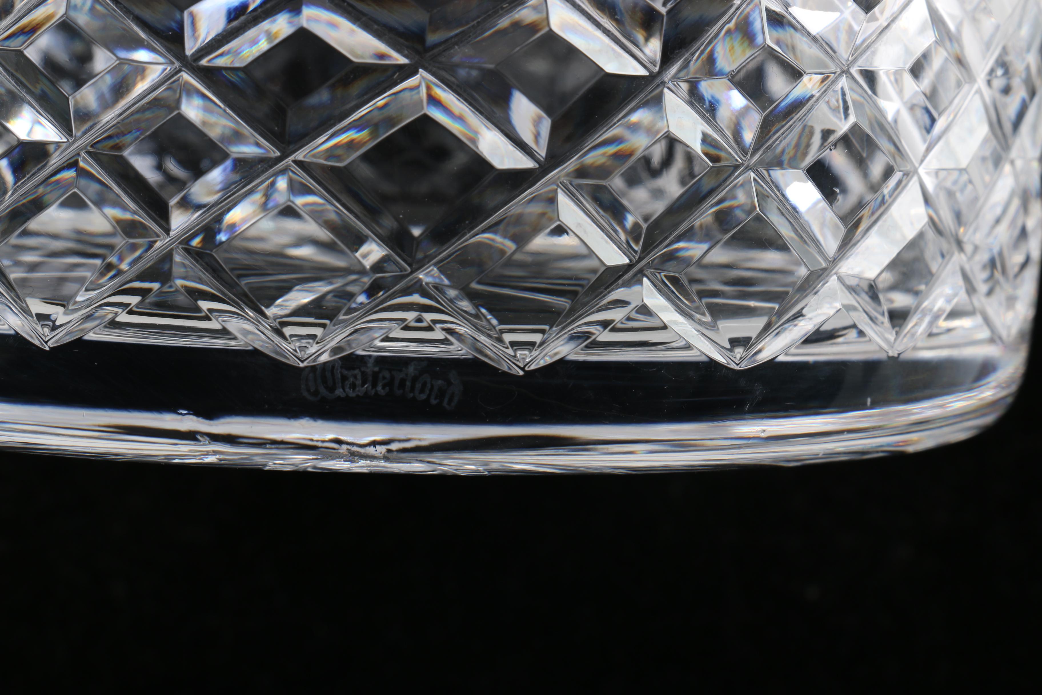 Waterford Crystal "Maeve" Biscuit Barrel