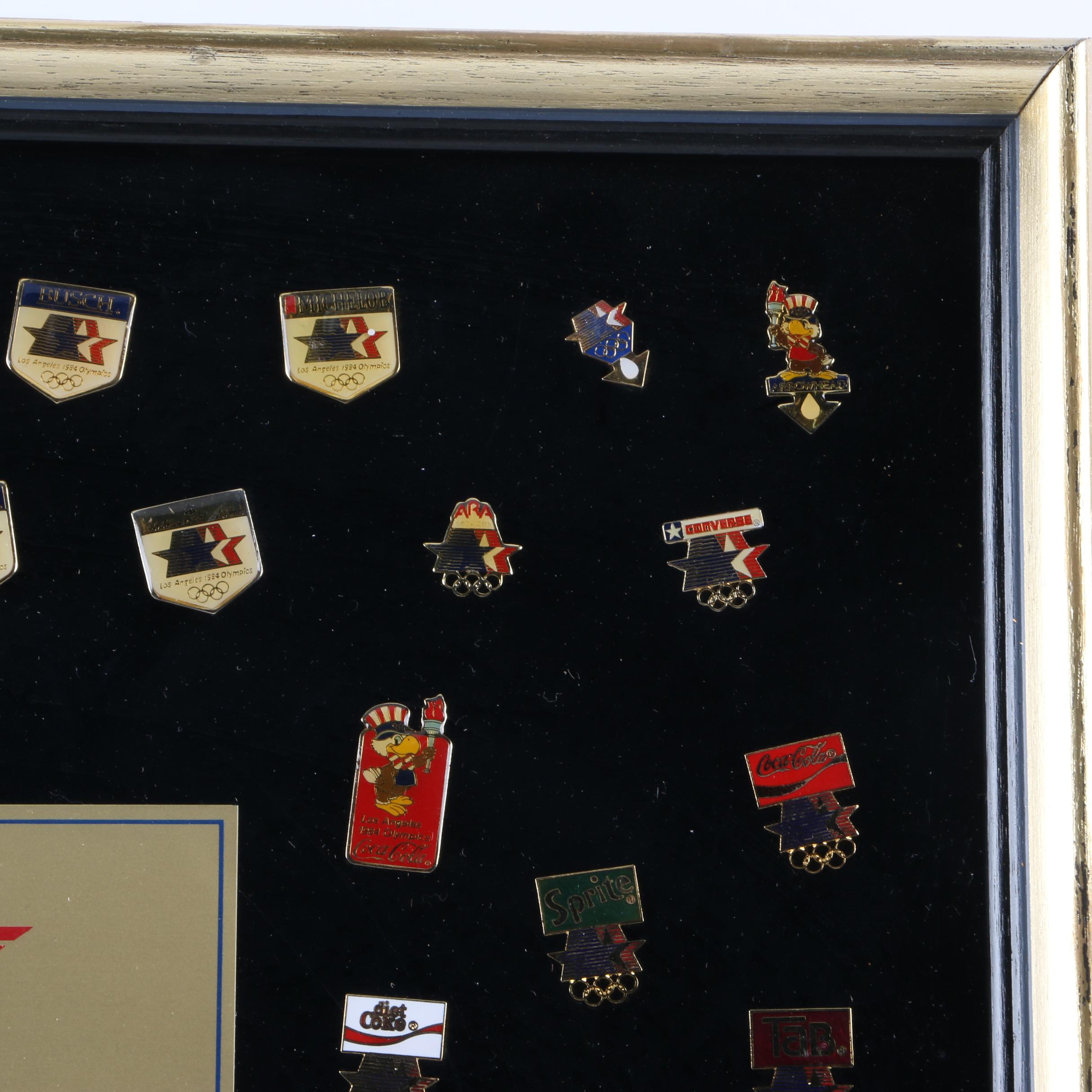 Limited Edition 1984 Summer Olympics Sponsor Pin Set
