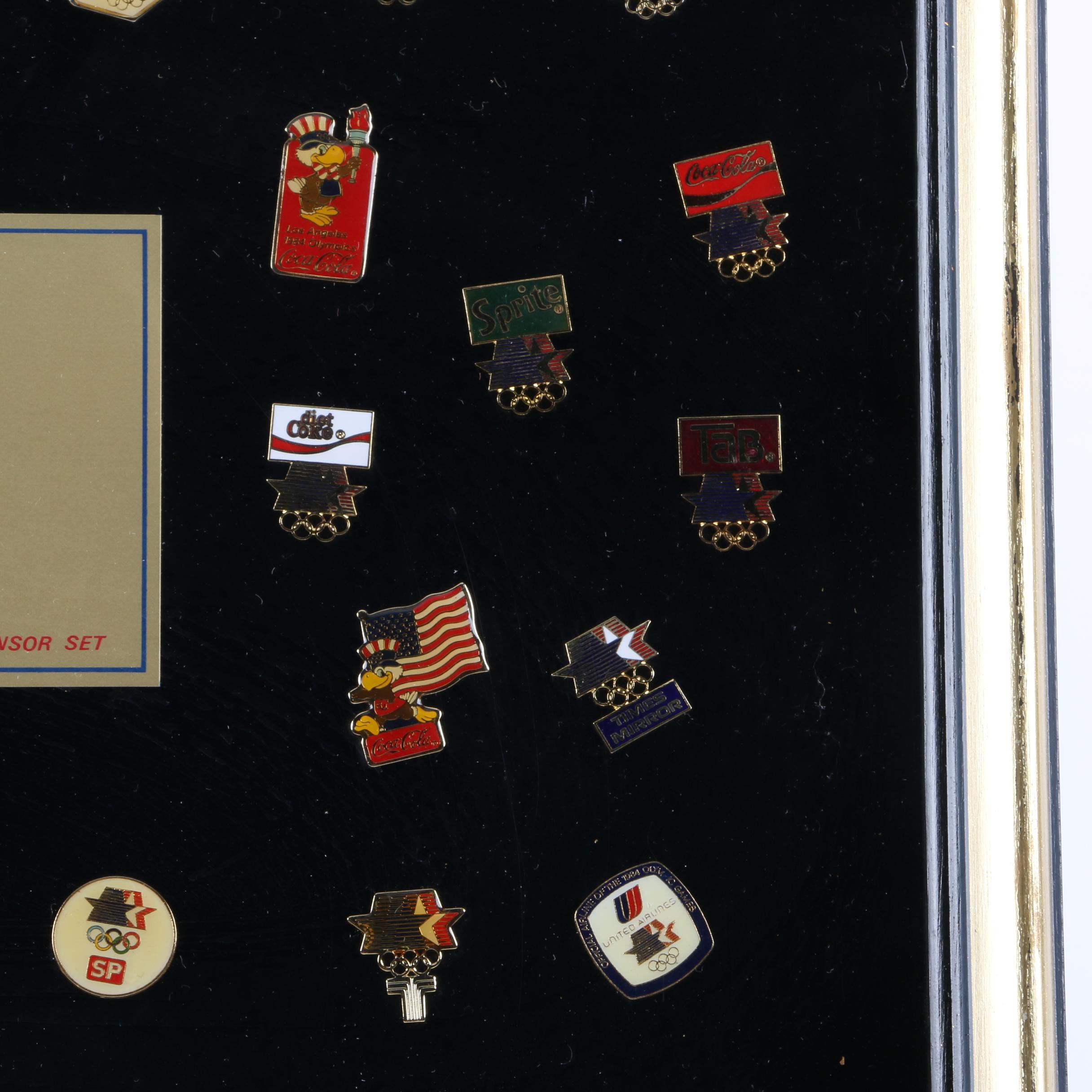 Limited Edition 1984 Summer Olympics Sponsor Pin Set