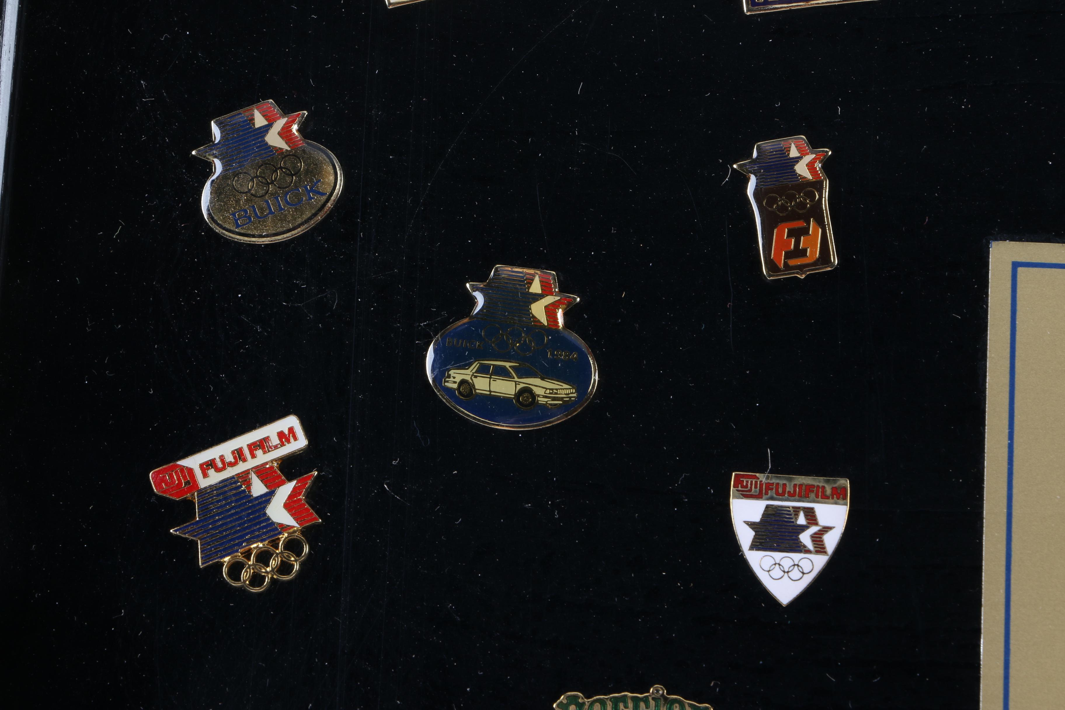 Limited Edition 1984 Summer Olympics Sponsor Pin Set