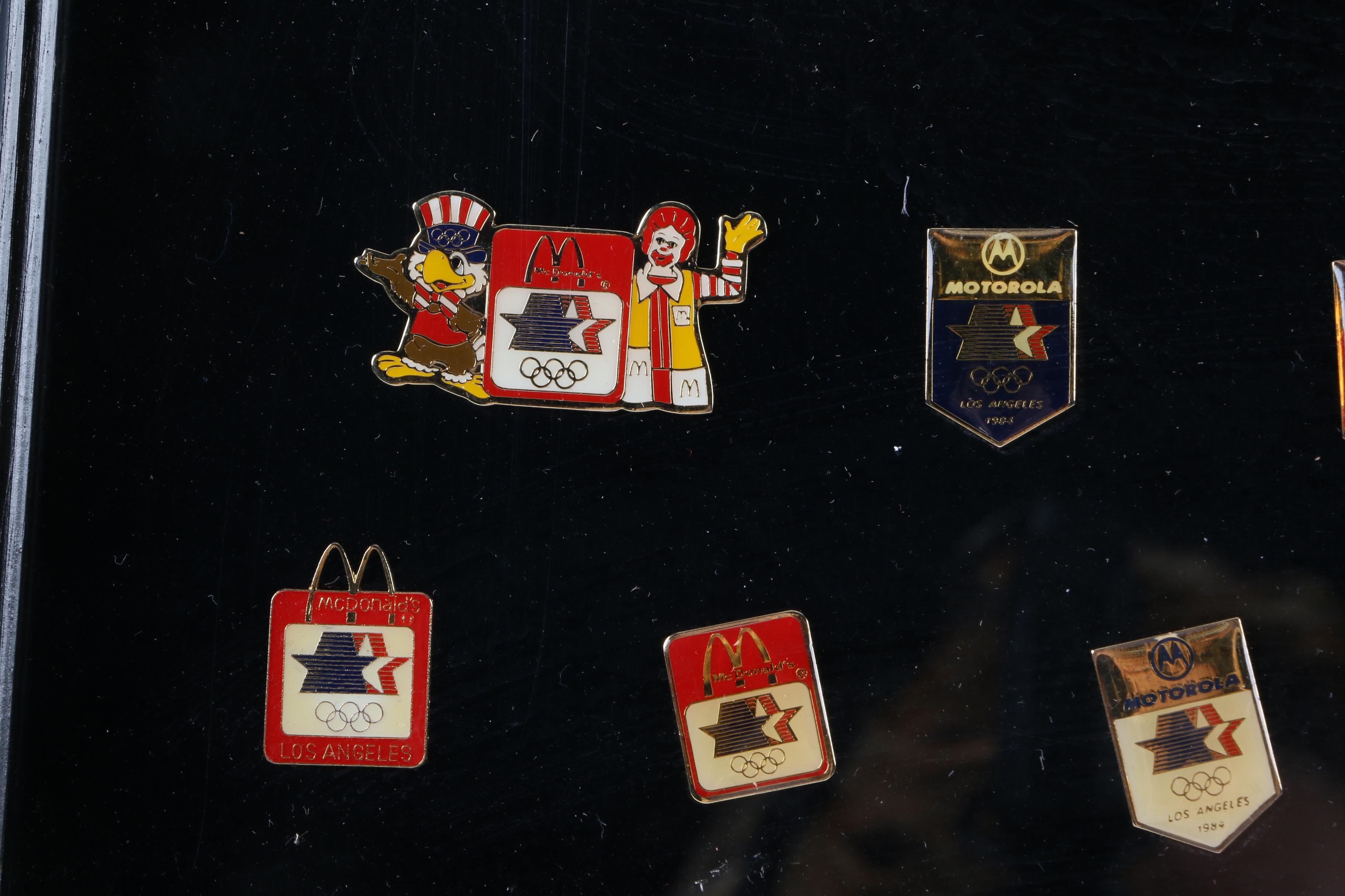 Limited Edition 1984 Summer Olympics Sponsor Pin Set