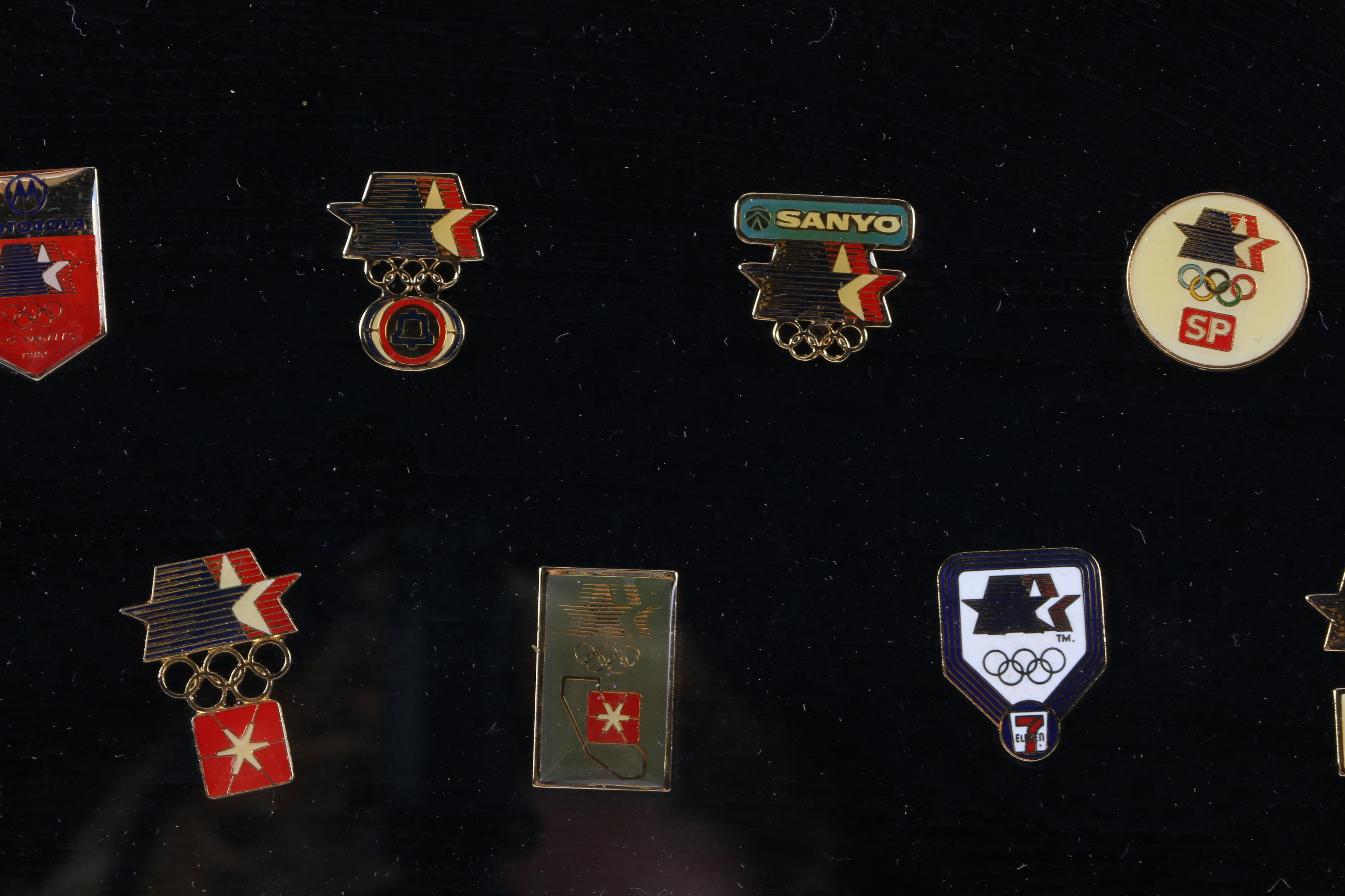 Limited Edition 1984 Summer Olympics Sponsor Pin Set