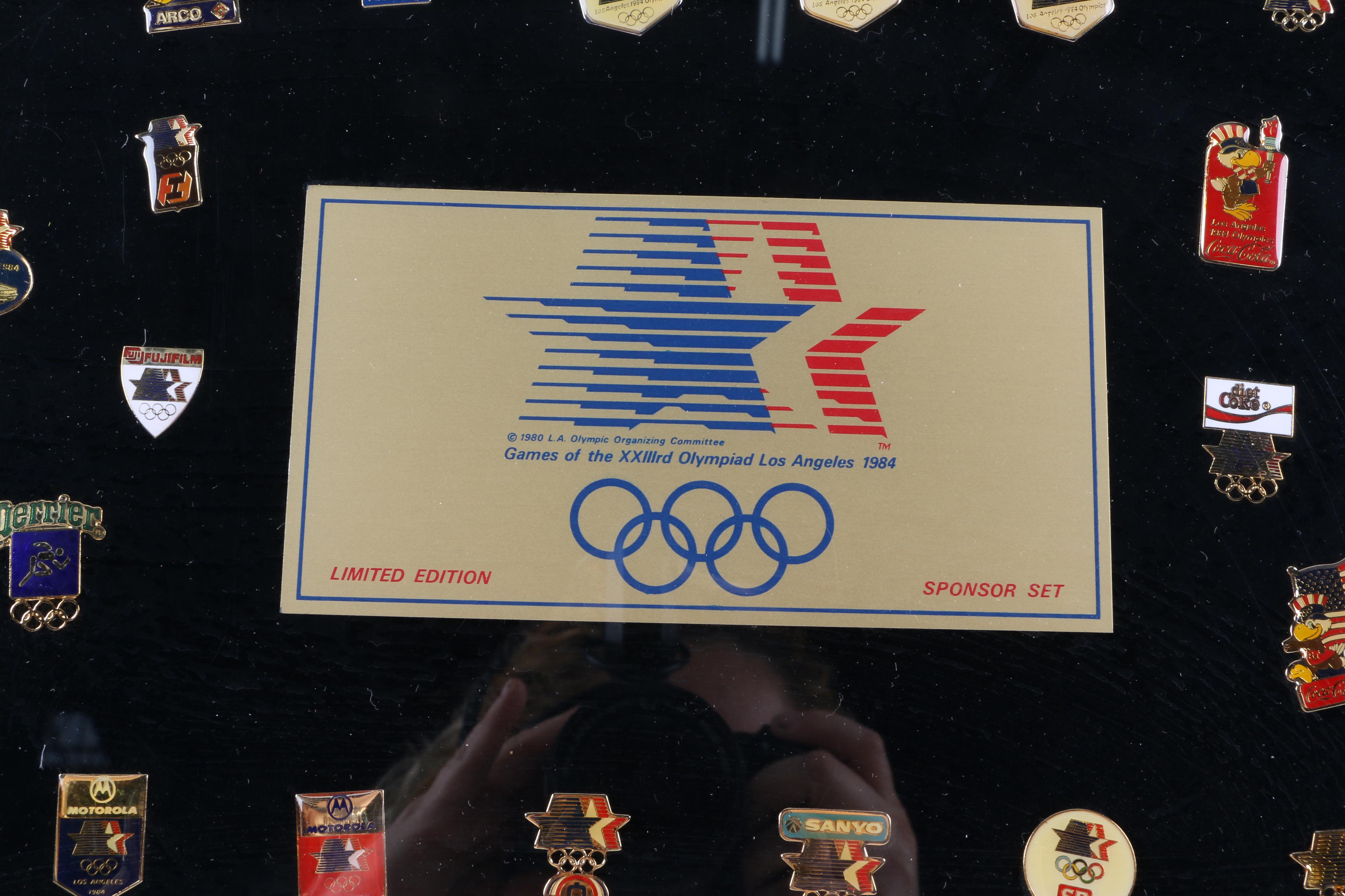 Limited Edition 1984 Summer Olympics Sponsor Pin Set