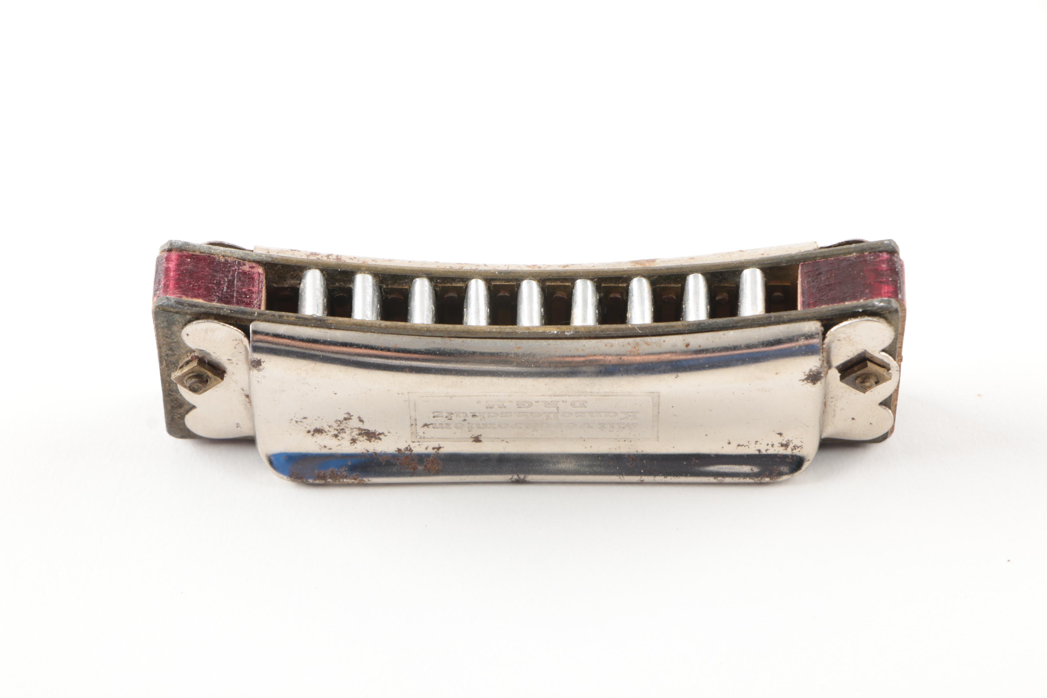 Vintage Harmonicas Including Hohner