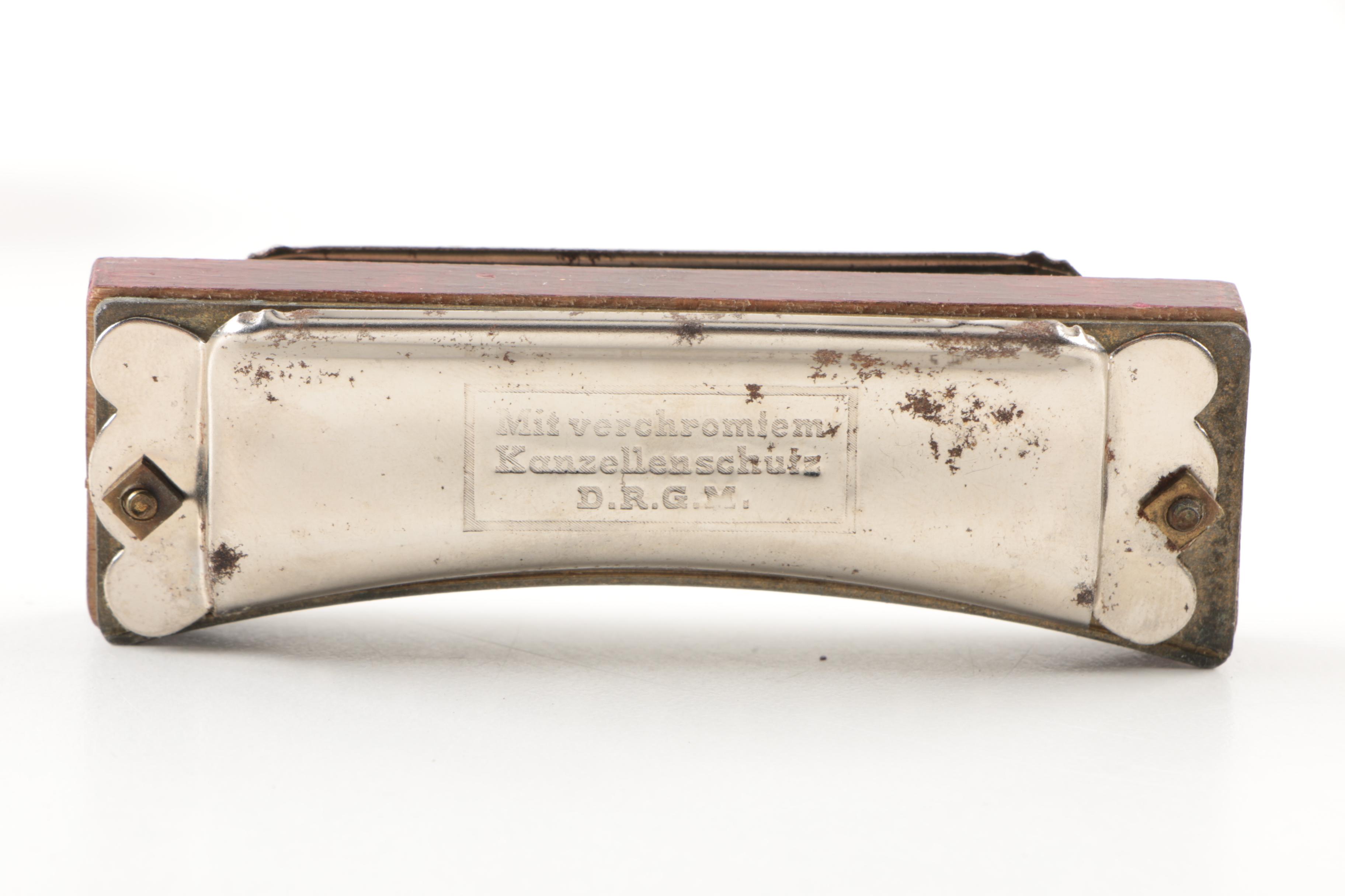 Vintage Harmonicas Including Hohner